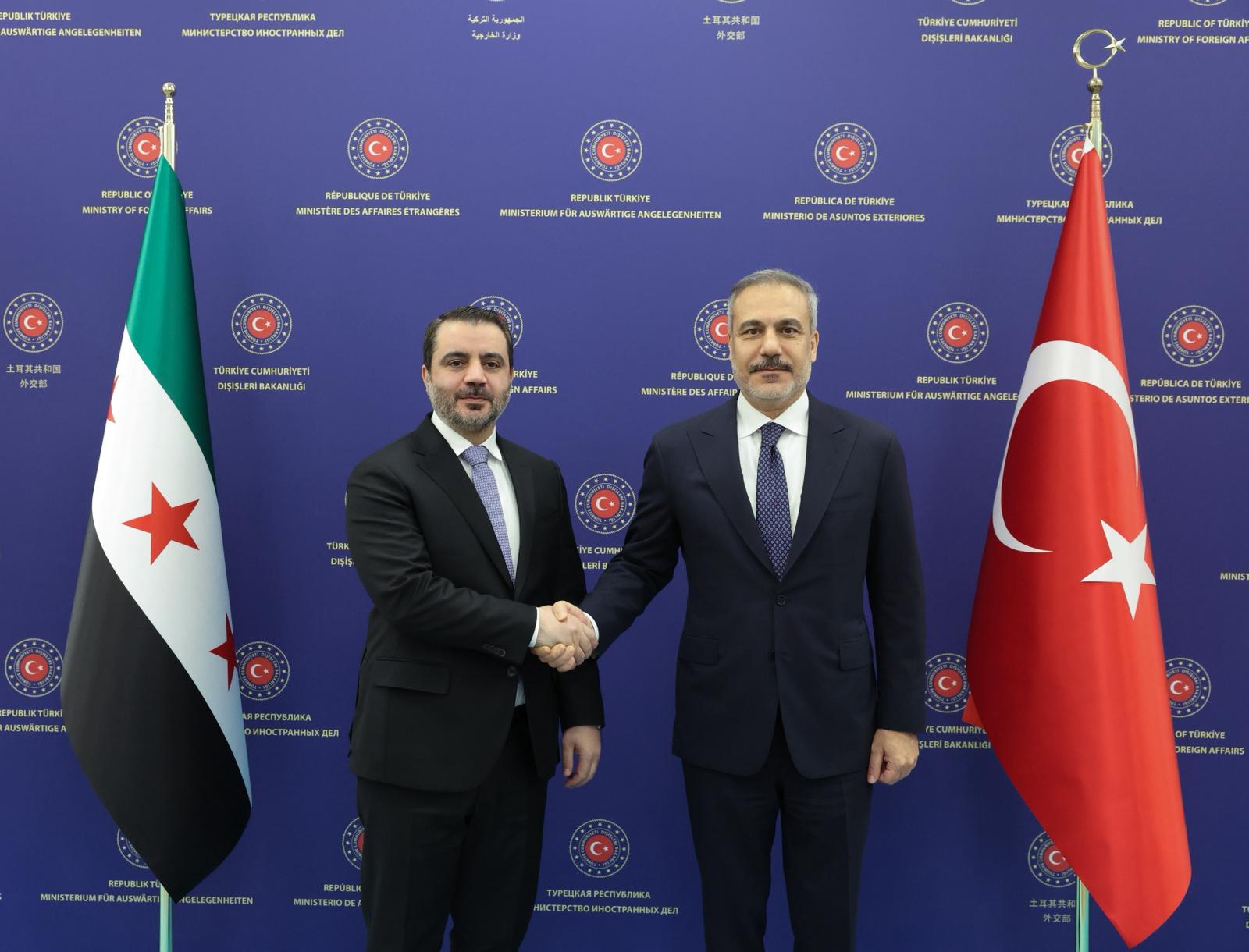 Türkiye Suriye Dışişleri Bakanları Görüşmesi