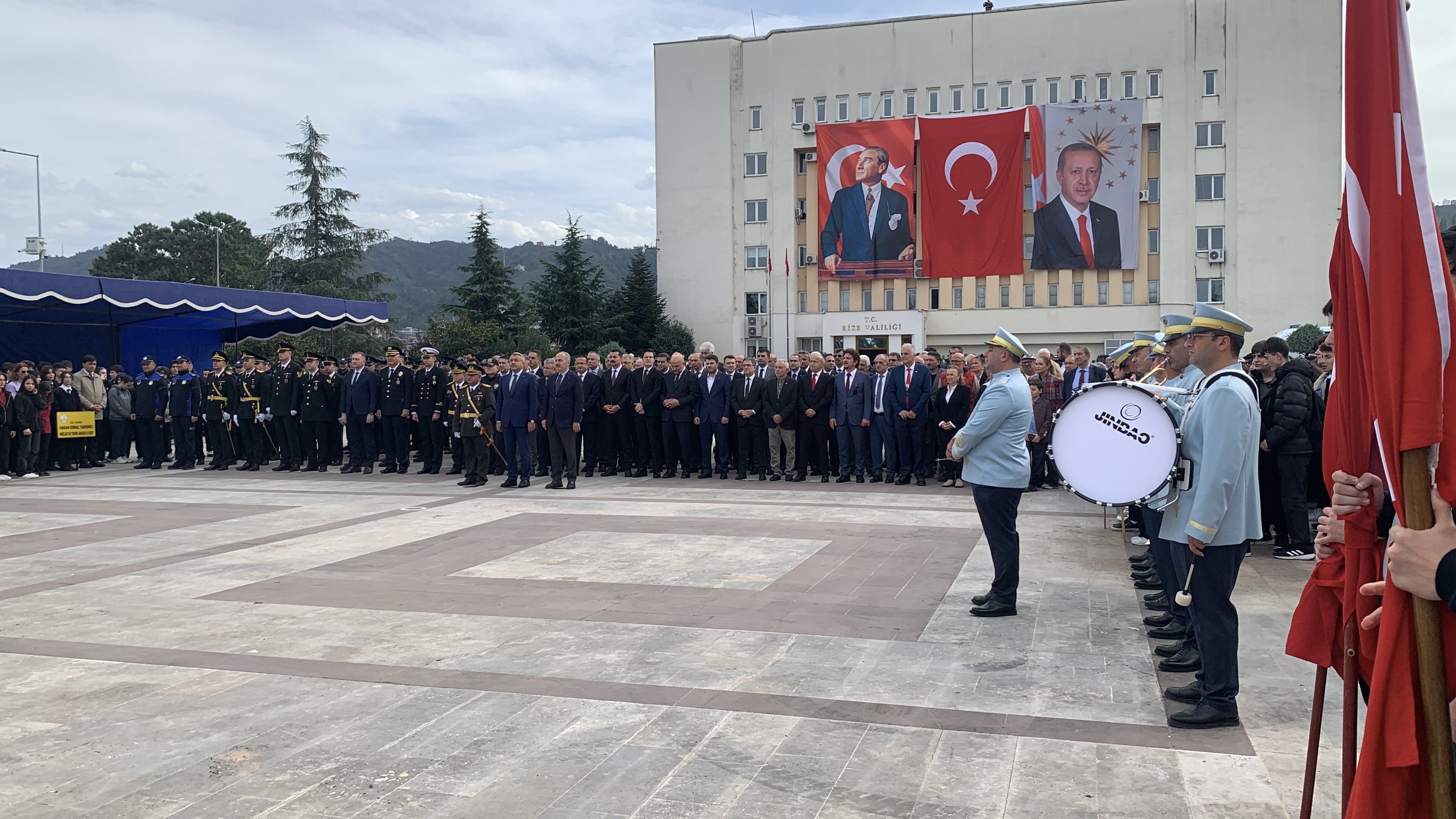 Rize Cumhuriyet Bayramı yürüyüşü