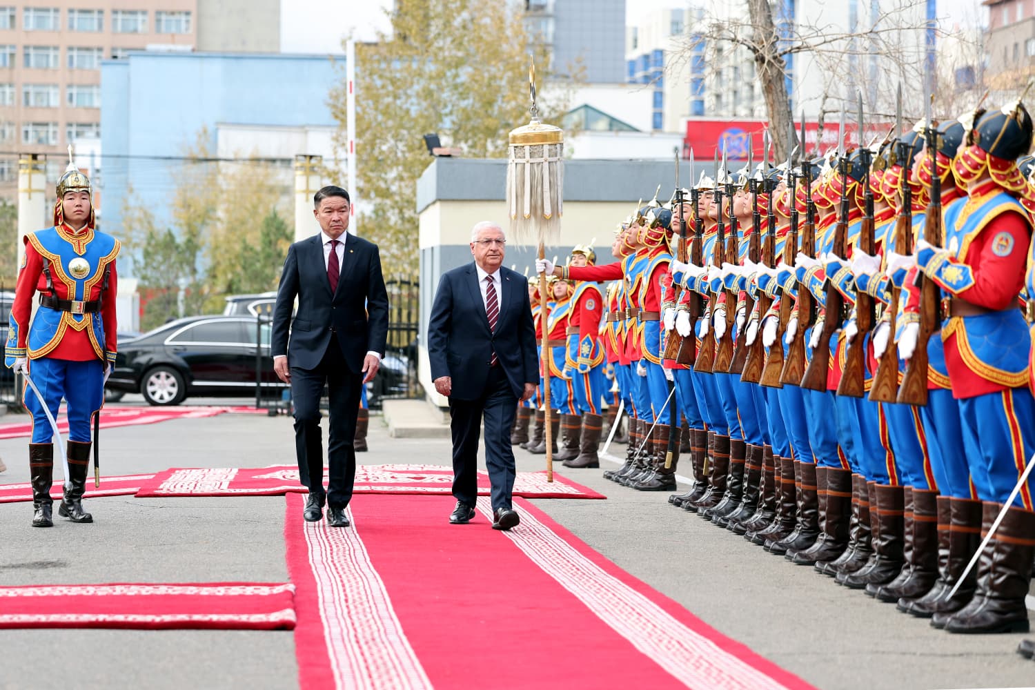 Yaşar Güler Moğolistan Savunma Bakanlığı