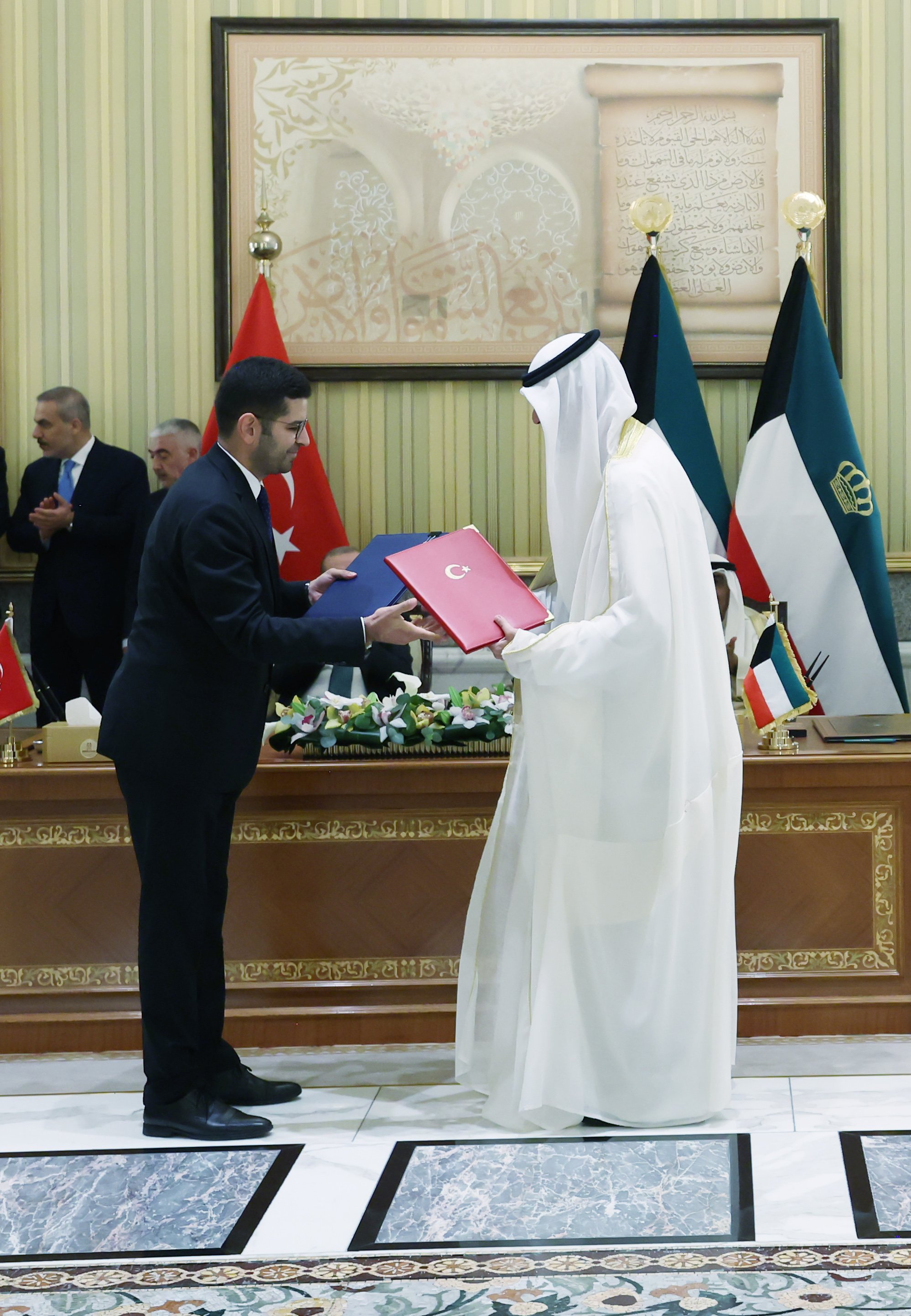 Yatırım anlaşması imza töreni