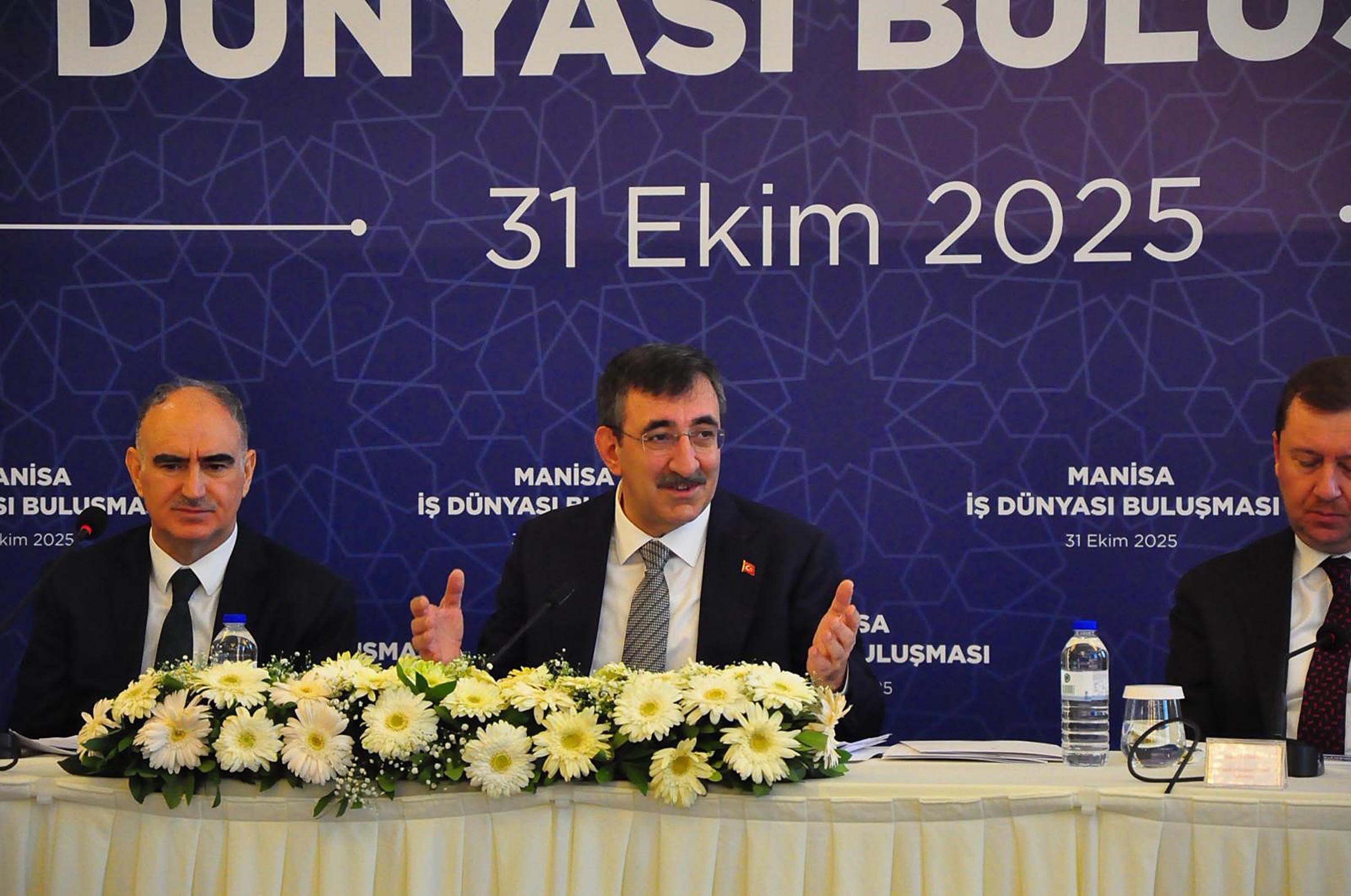 Cevdet Yılmaz Manisa İş Dünyası Buluşması