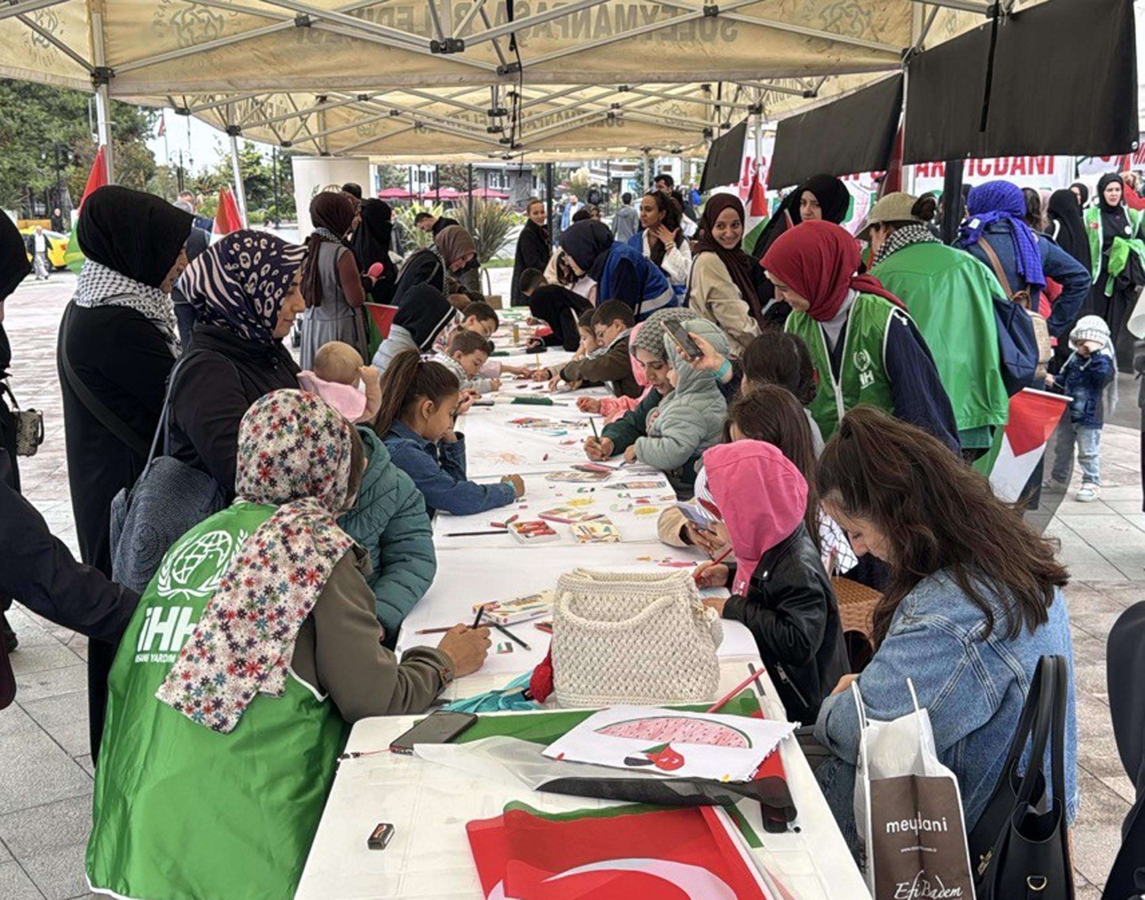 Tekirdağ İHH eylemi
