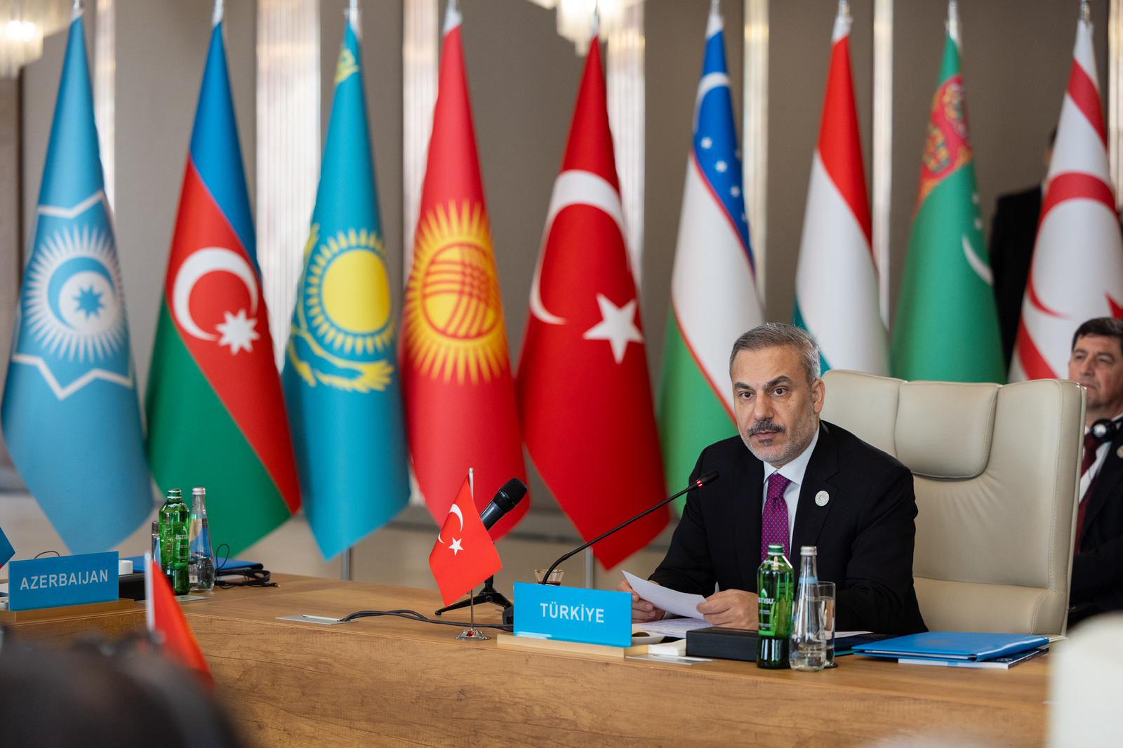Hakan Fidan Türk Devletleri Teşkilatı Toplantısı