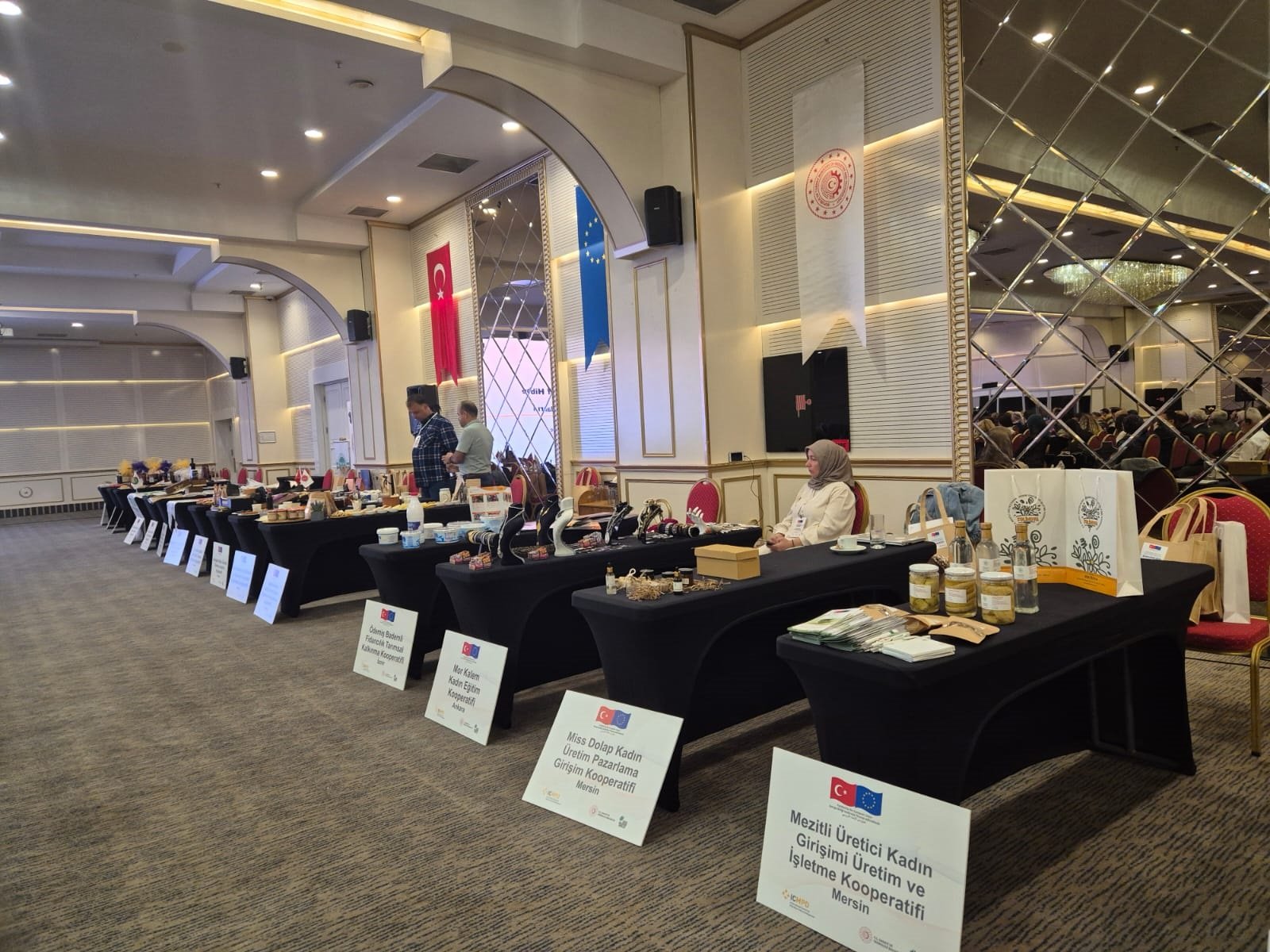 Samandağ Kadın Kooperatifi üretim alanı