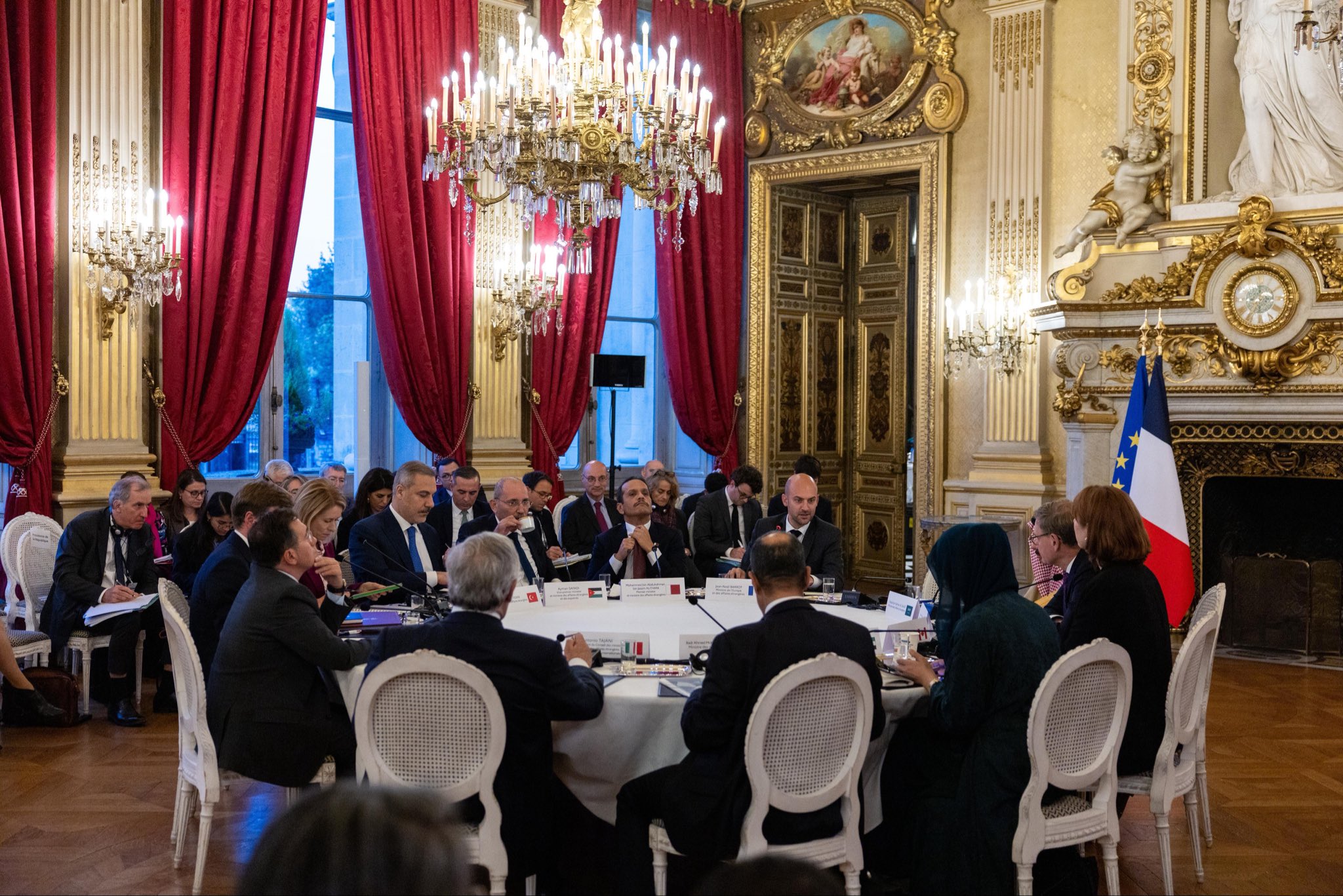 Hakan Fidan Paris Gazze Toplantısı