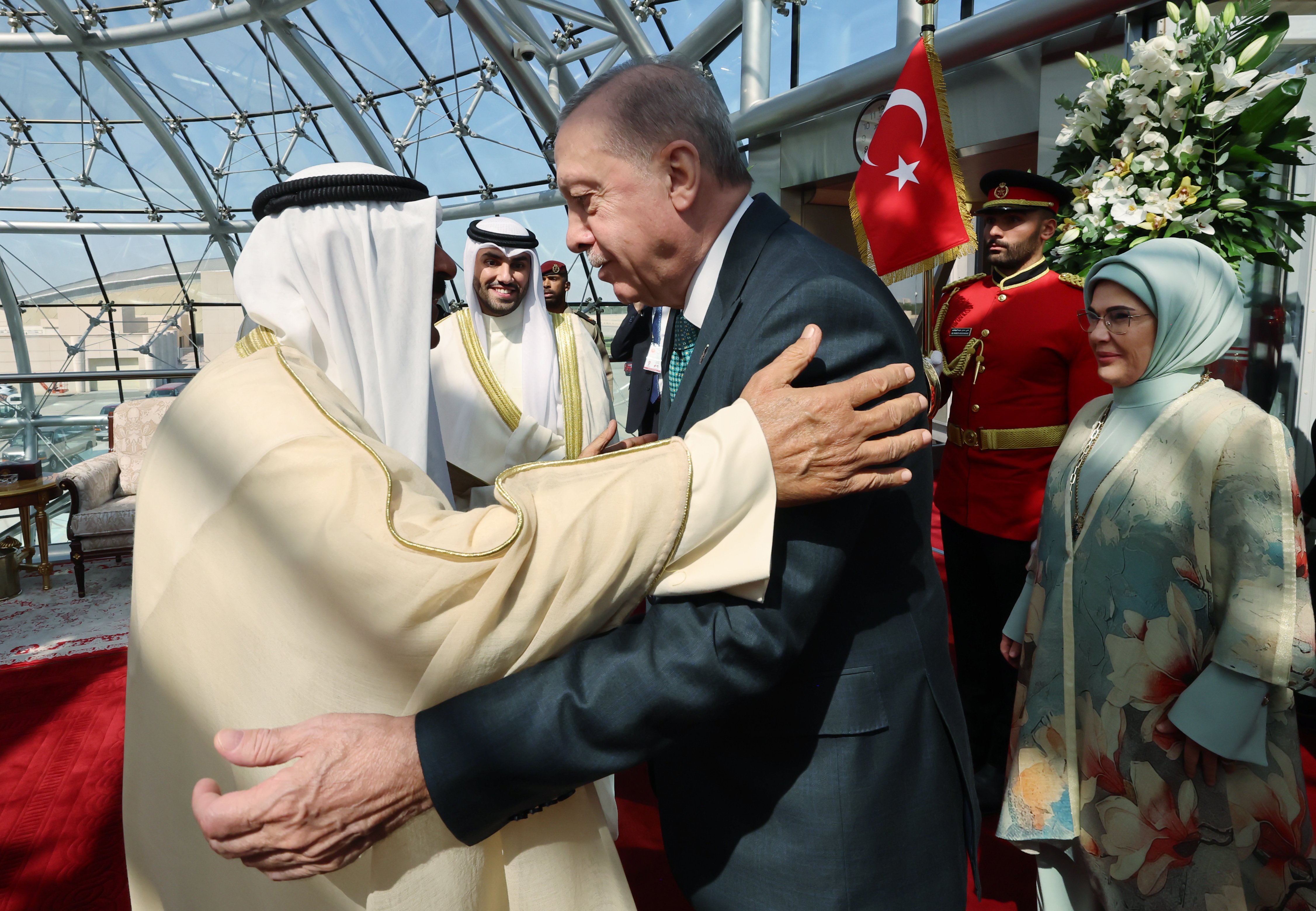 Cumhurbaşkanı Erdoğan Kuveyt ziyareti