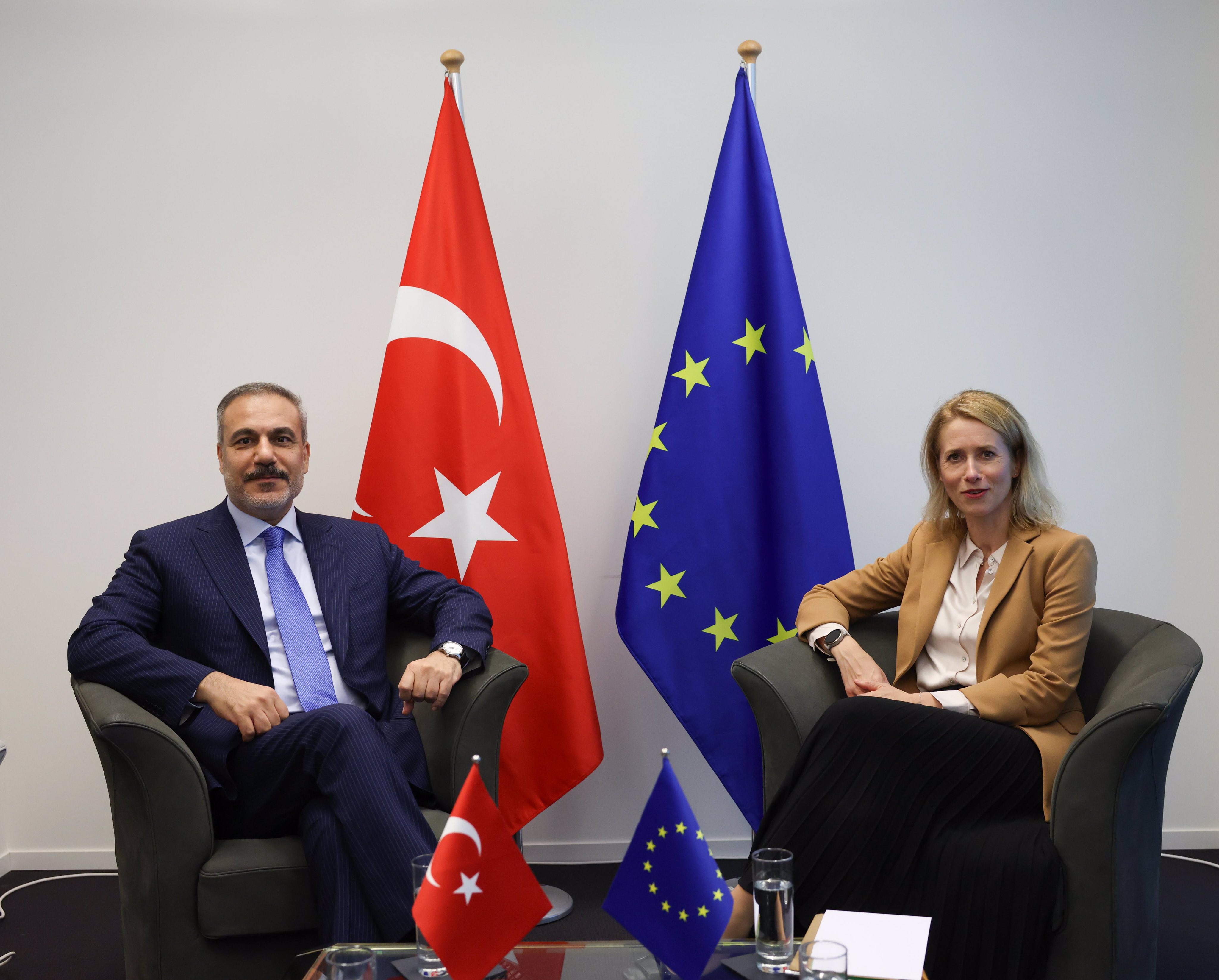 Hakan Fidan Kaja Kallas görüşmesi