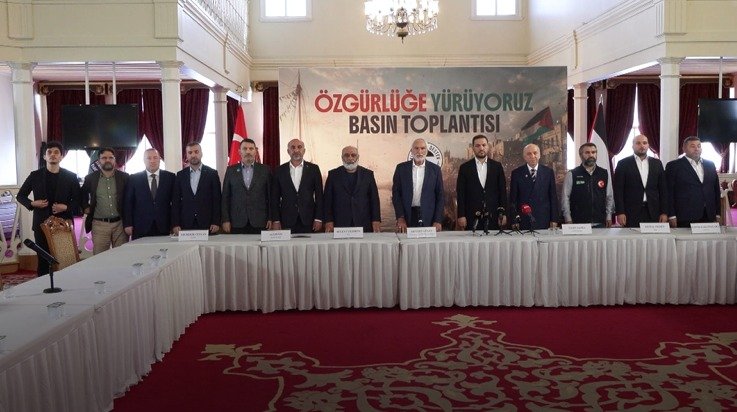 Filistin Destek Platformu Basın Toplantısı