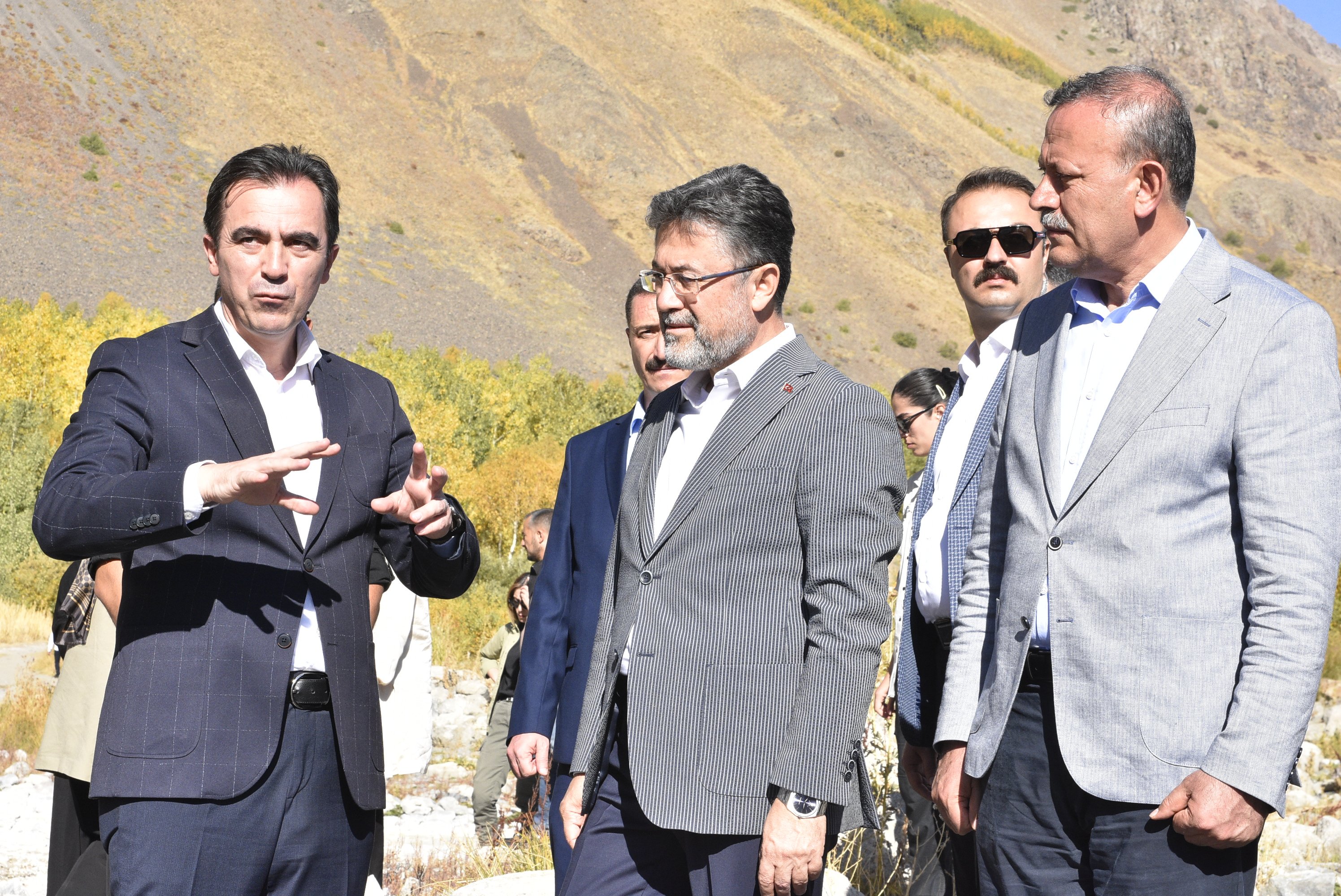 Bakan Yumaklı Nemrut ziyareti