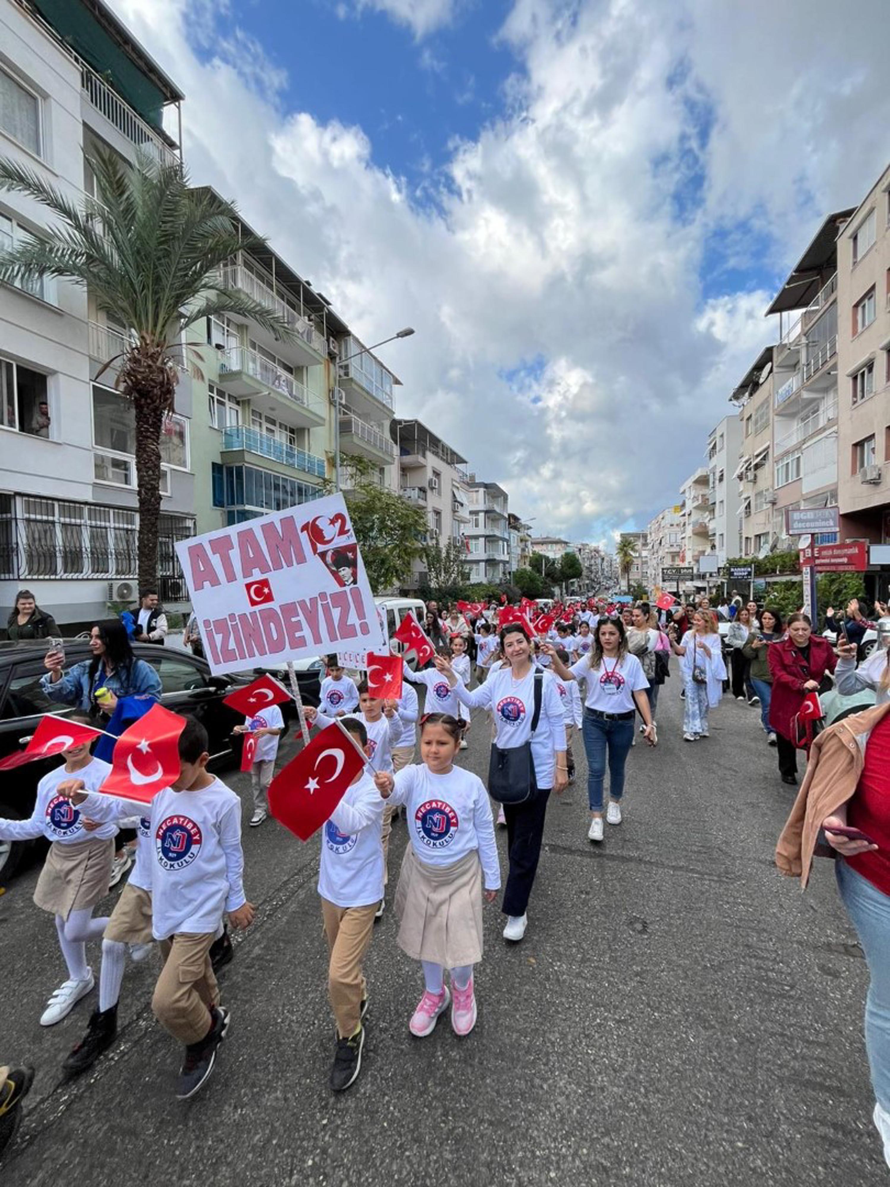 Cumhuriyet Yürüyüşü Bayraklar