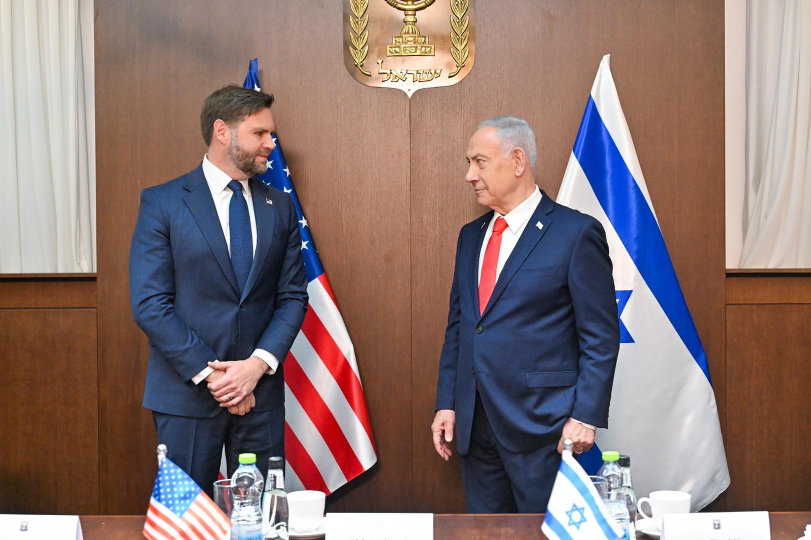 JD Vance Binyamin Netanyahu görüşme