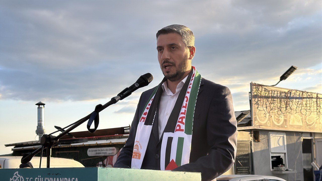 Tekirdağ Filistin destek miting son