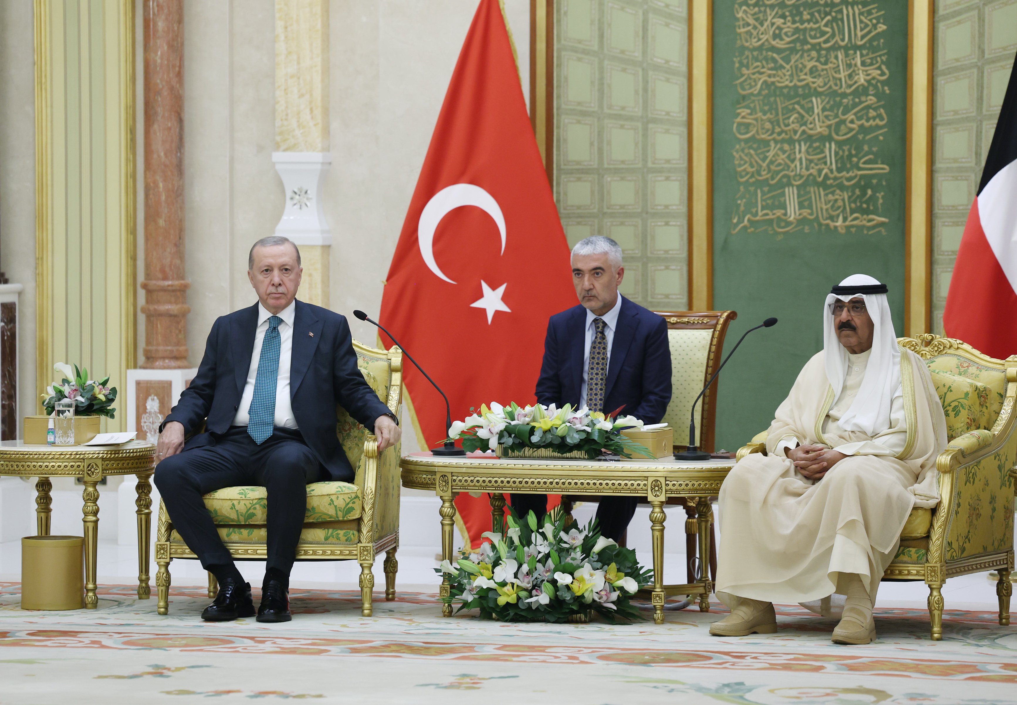 Türkiye Kuveyt diplomatik görüşme