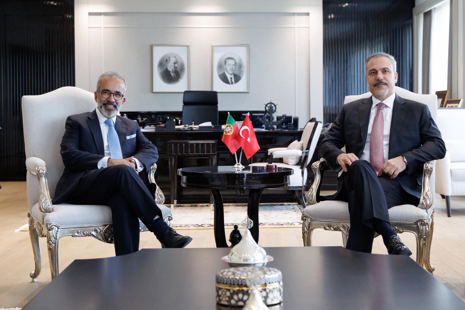 Hakan Fidan Paulo Rangel görüşmesi