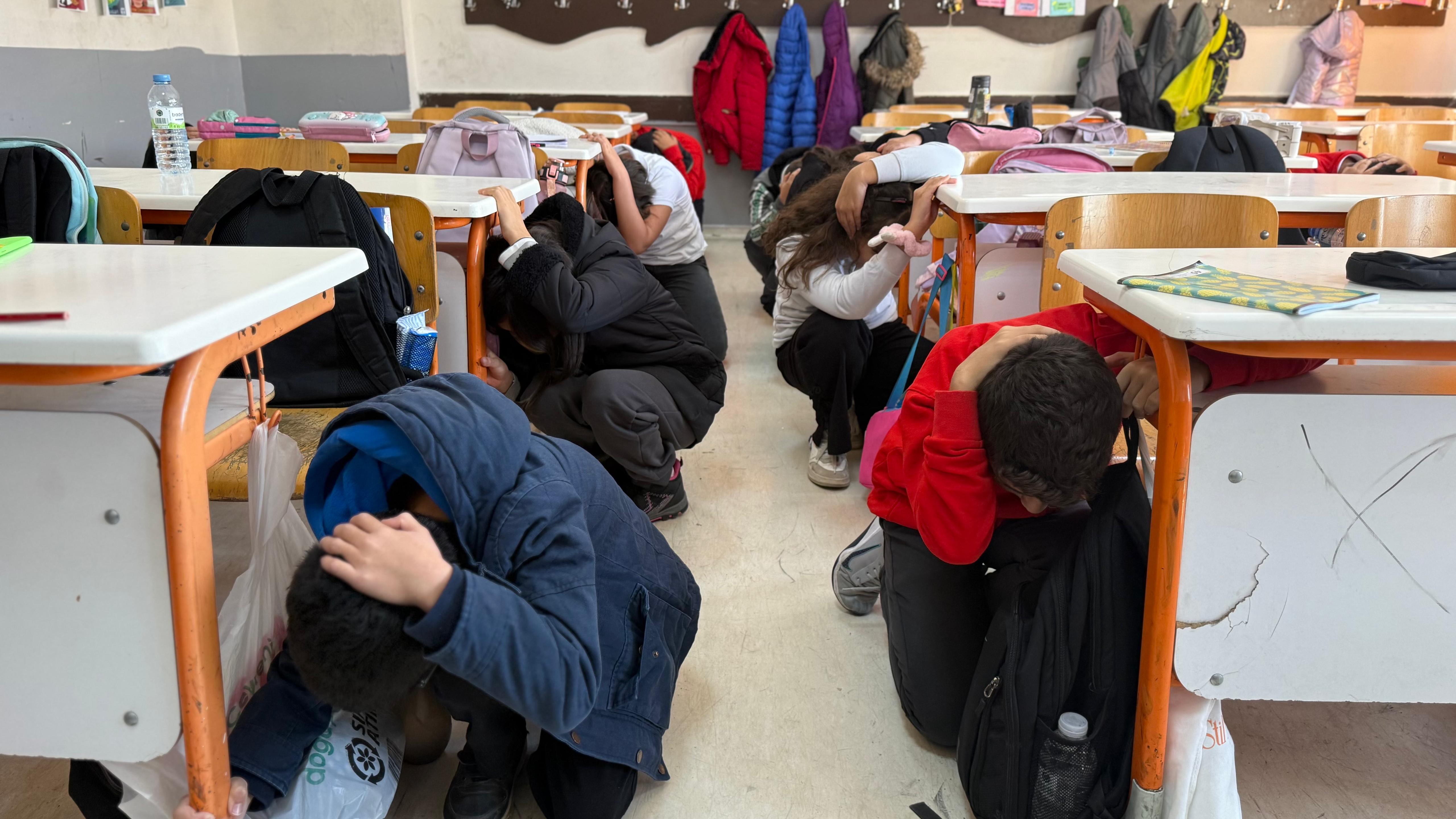 Okul Tahliye Tatbikatı