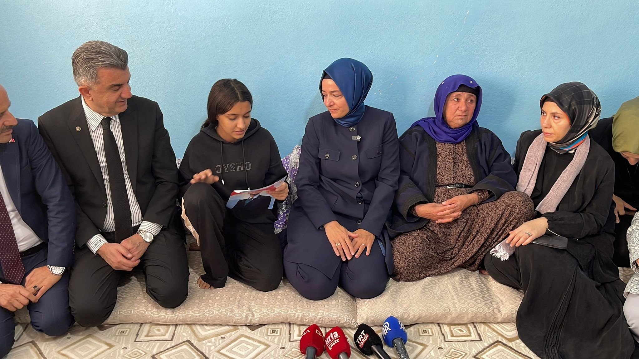 Şehit Ailesi Ziyareti Duygusal Anlar