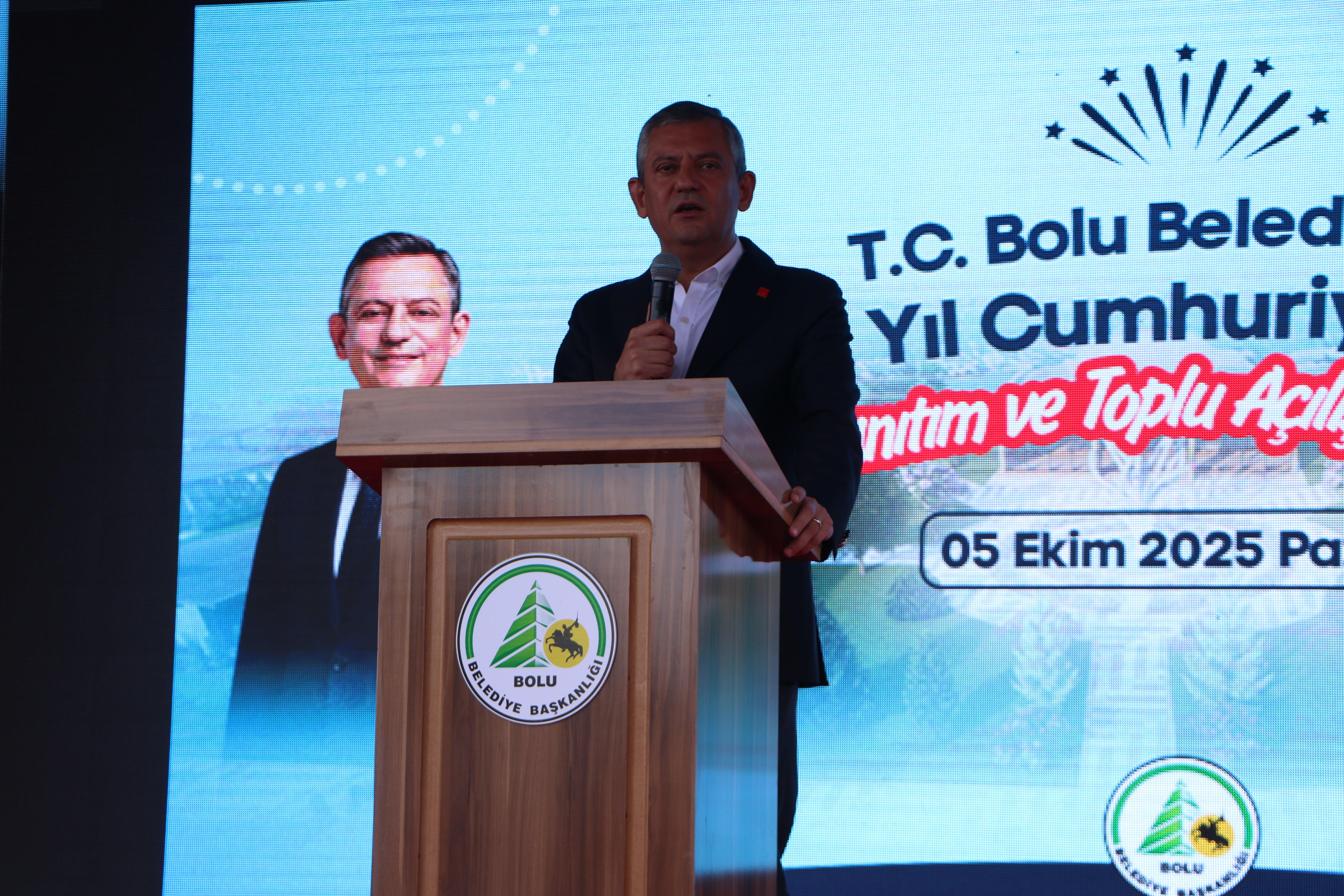 Özgür Özel Bolu konuşması