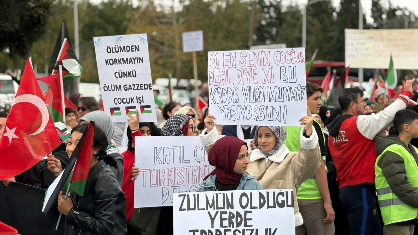 Gazze Yürüyüşü Katılımcılar