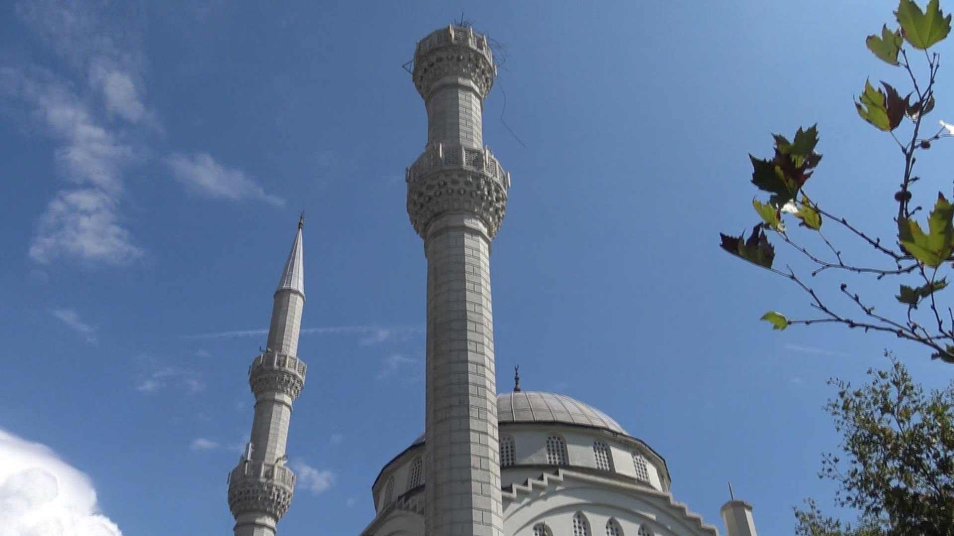 Cami inşaat çalışmaları