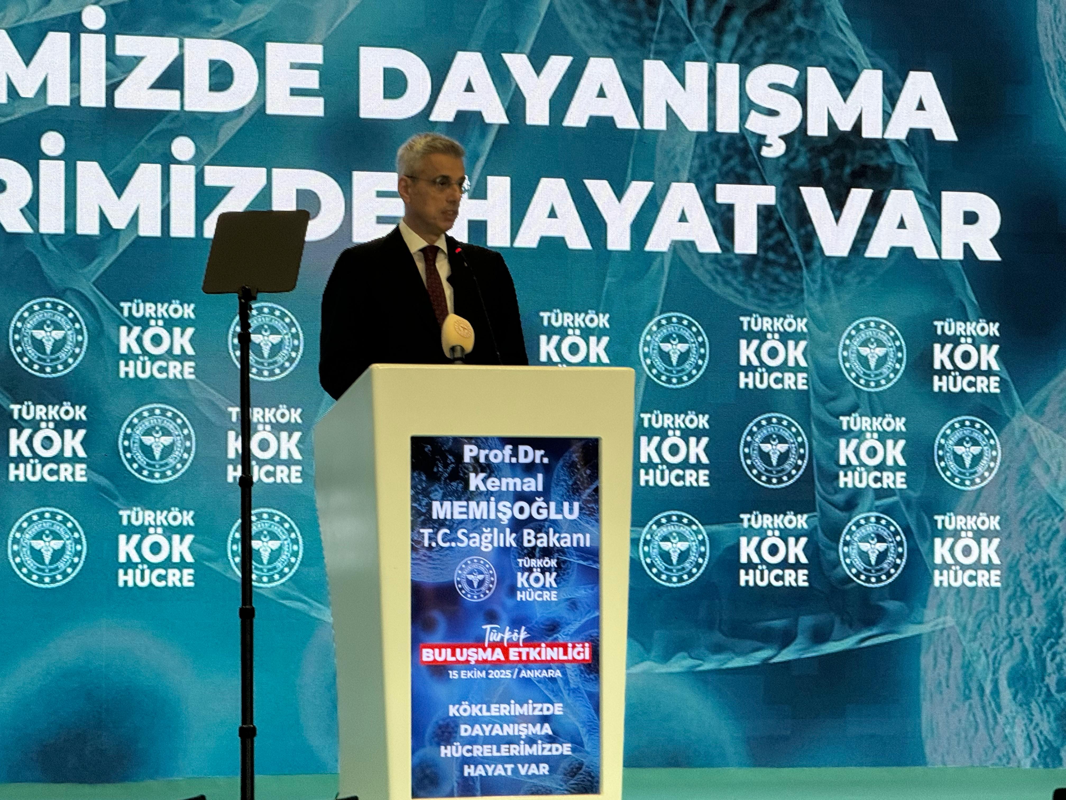 Sağlık Bakanı Kemal Memişoğlu TÜRKÖK açıklaması