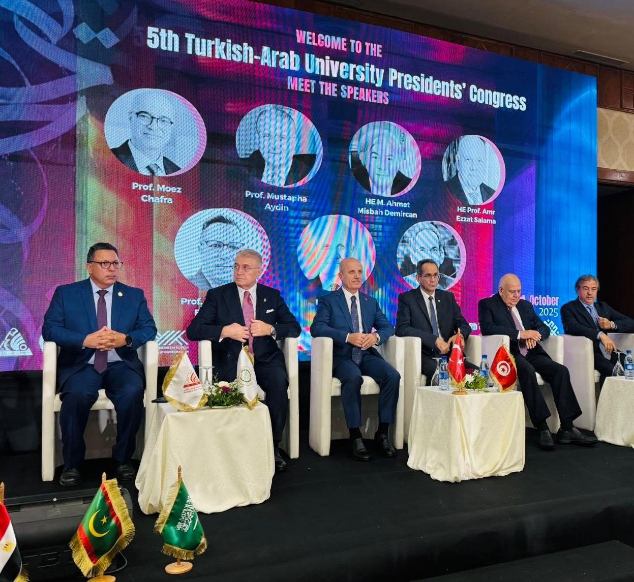 Türk-Arap Üniversite Rektörleri Kongresi