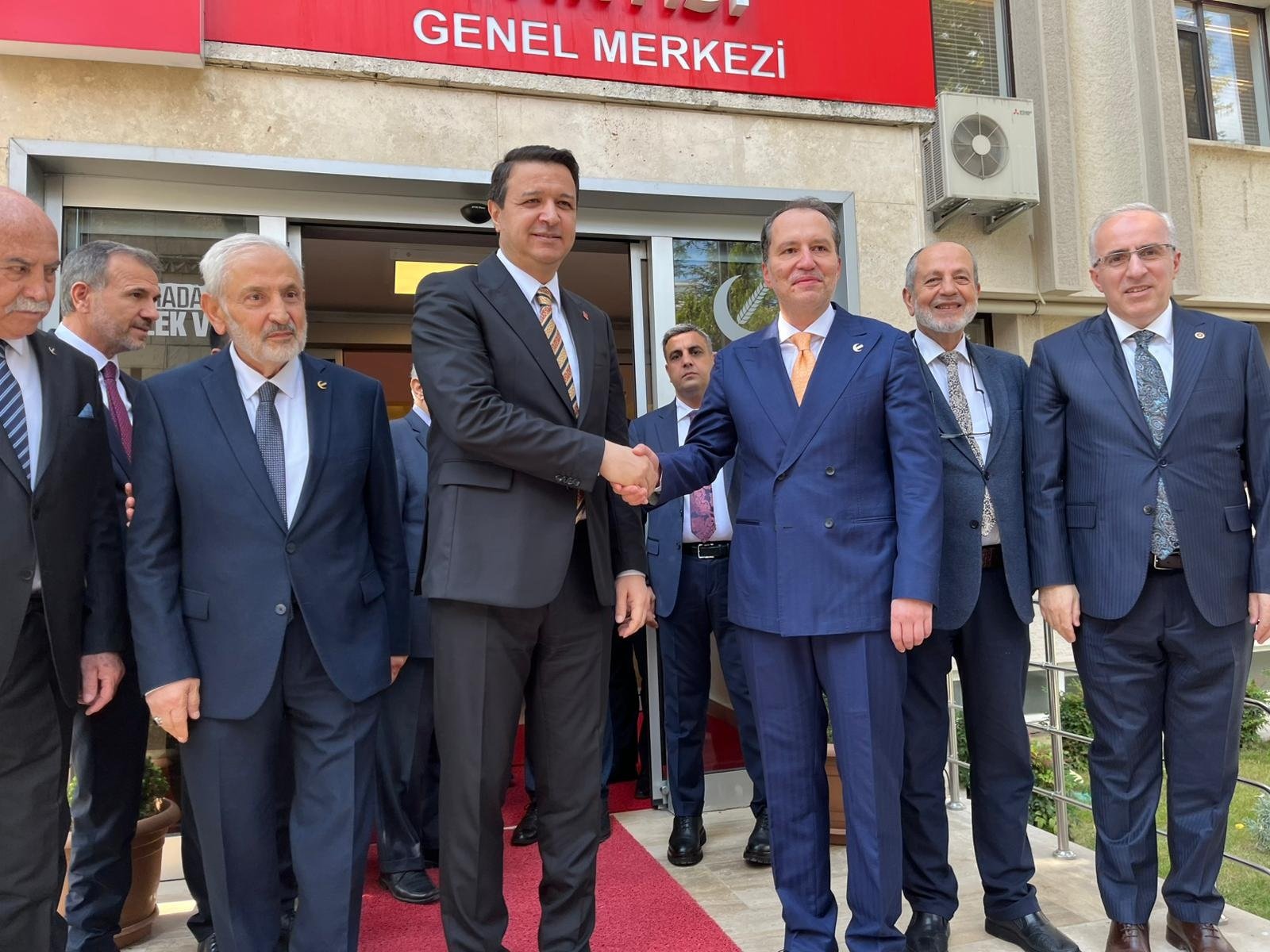 Mahmut Arıkan Fatih Erbakan ziyareti