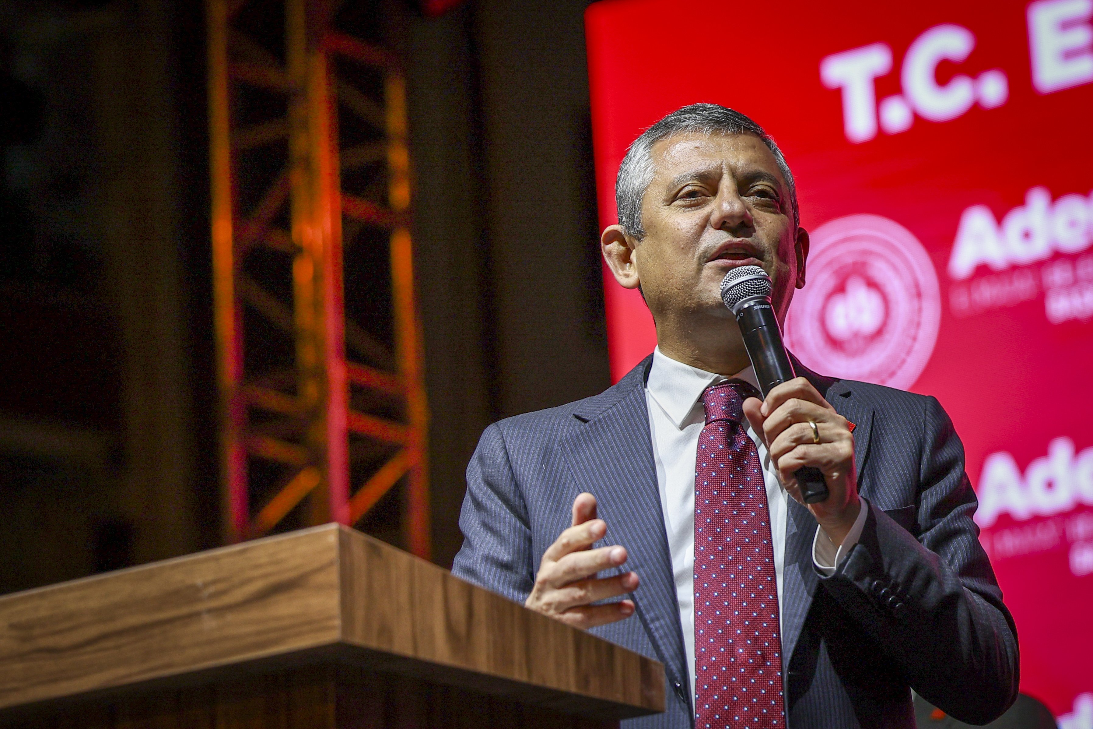 Özgür Özel CHP Genel Başkanı Elmadağ konuşması