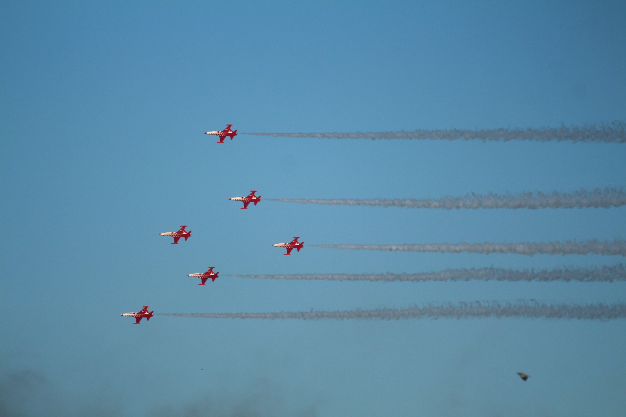 Türk Yıldızları hava gösterisi