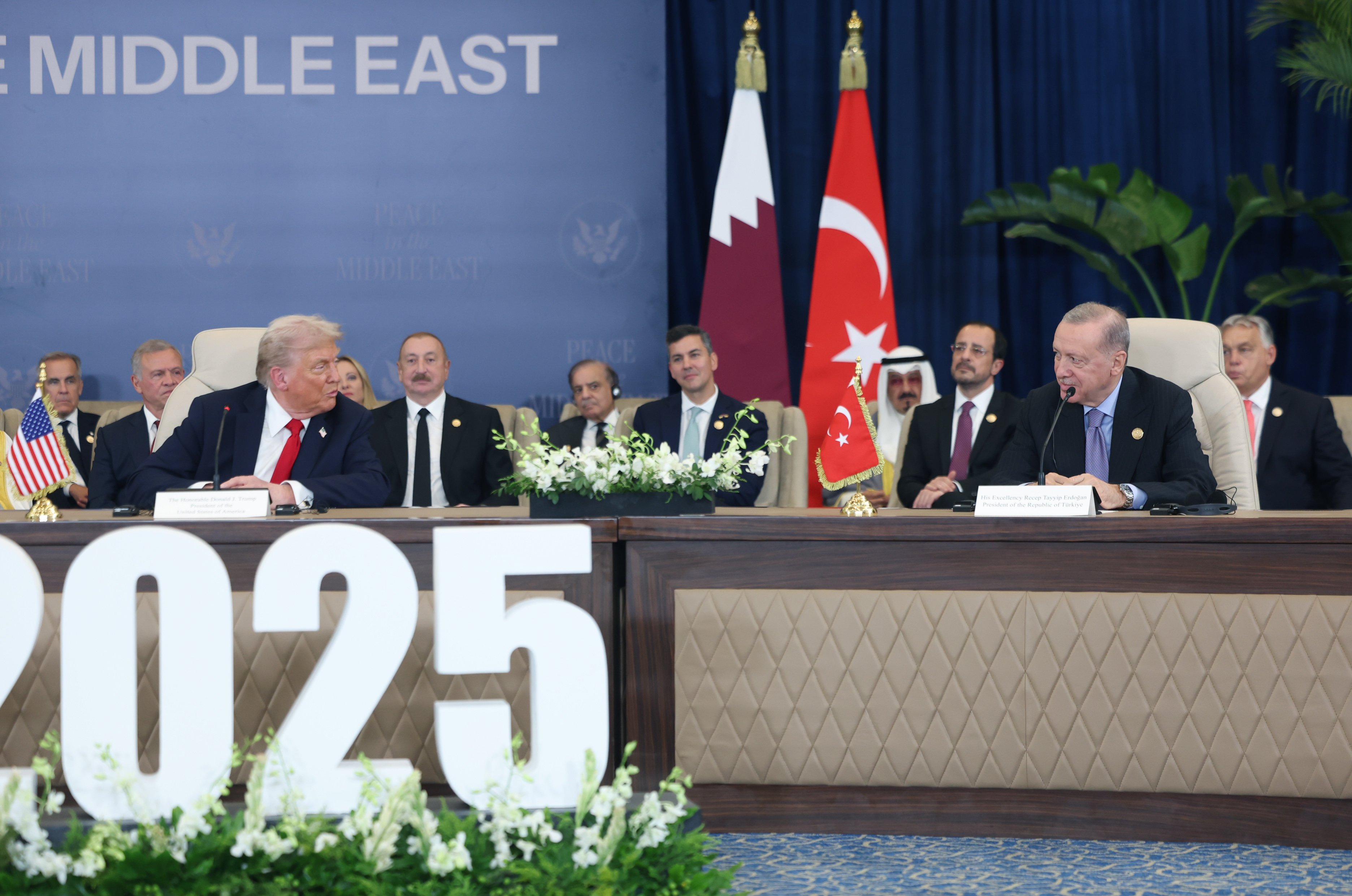 Cumhurbaşkanı Erdoğan Şarm el-Şeyh Zirvesi
