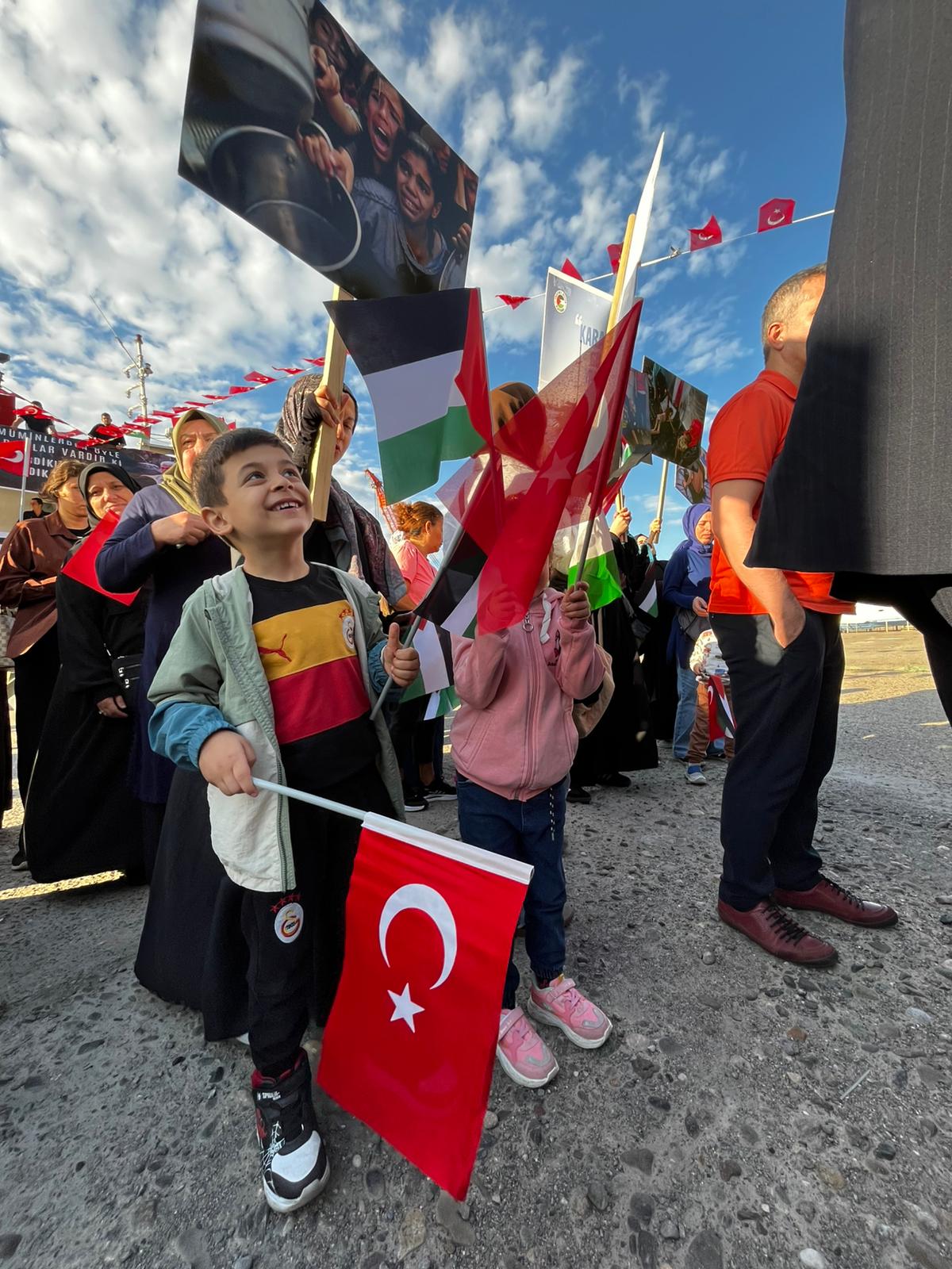 Türkiye Filistin desteği Zonguldak eylemi