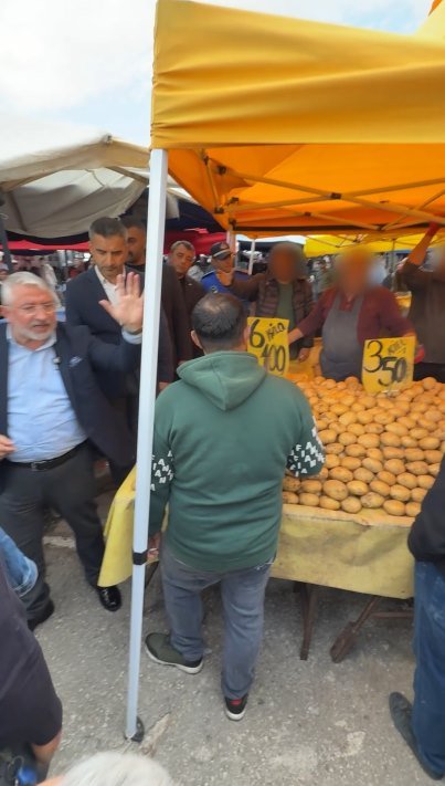 Çorum Belediyesi pazar denetimi zabıta