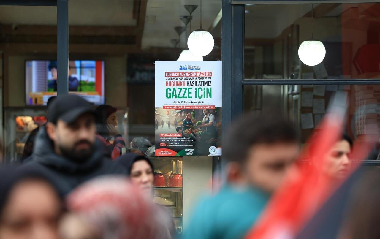 Arnavutköy Esnafı Gazze Dayanışması