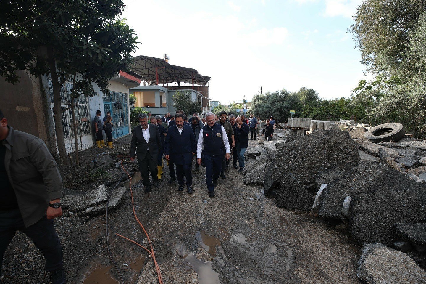 Hatay sel felaketi inceleme ekibi