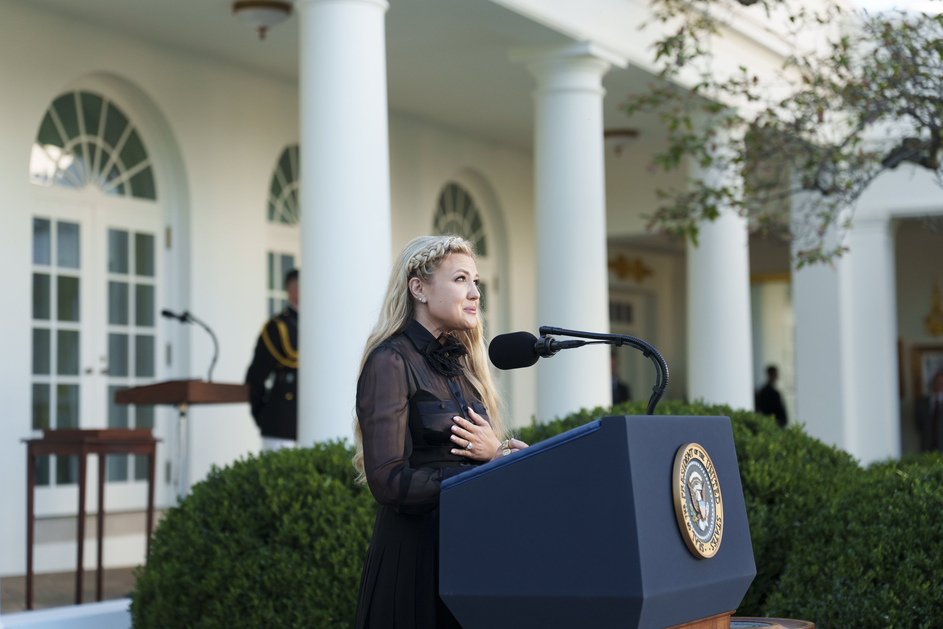 Trump Charlie Kirk Madalya Töreni