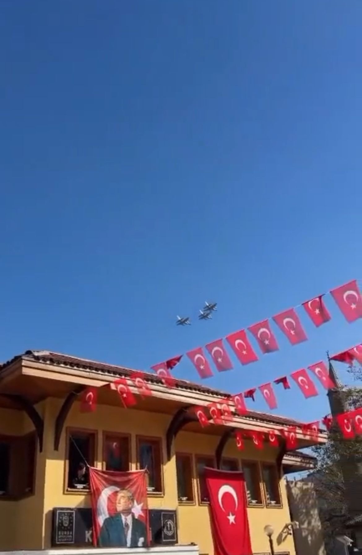 Bursa Cumhuriyet Bayramı töreni