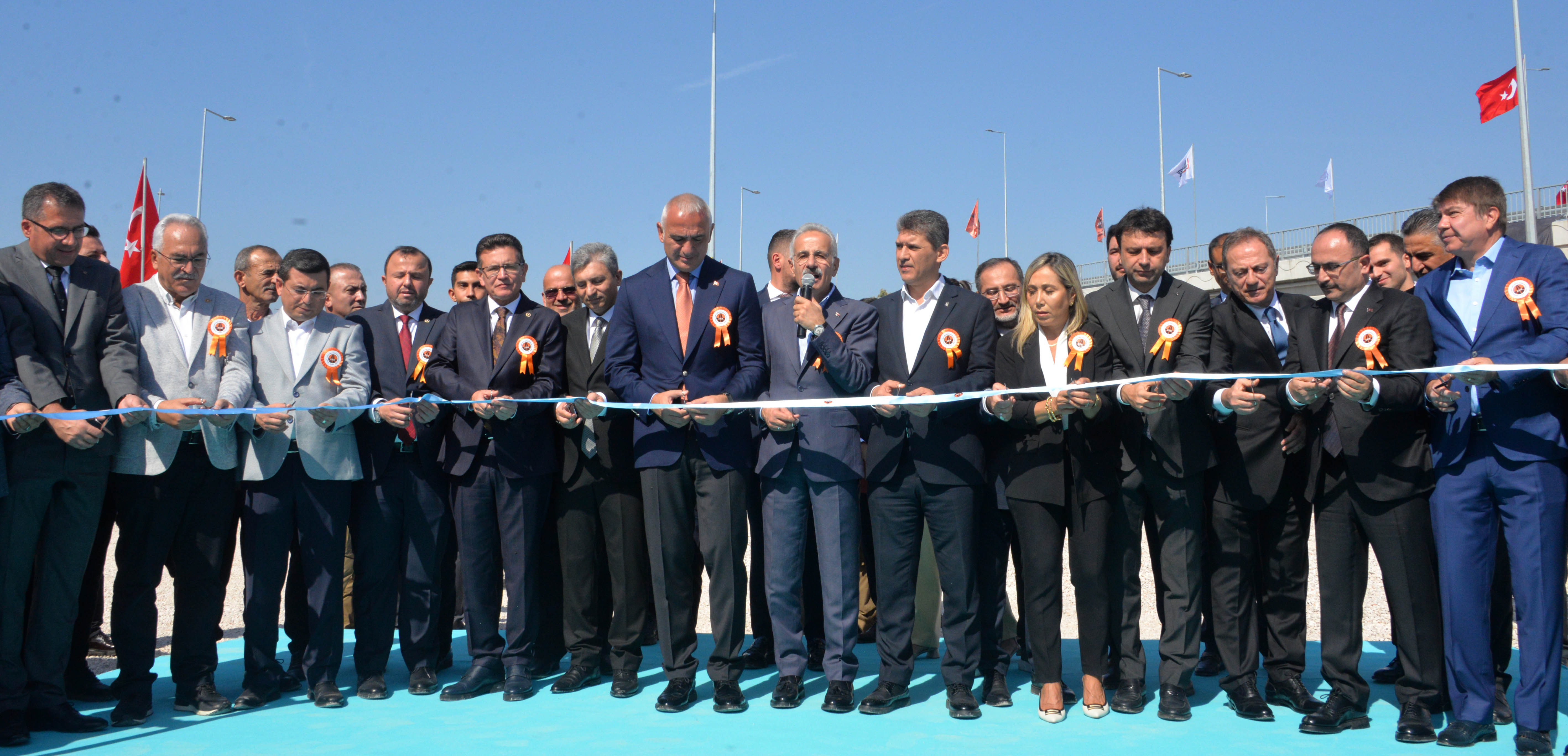 Kavşak açılış töreni