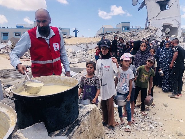 Türk Kızılay insani yardım çalışmaları