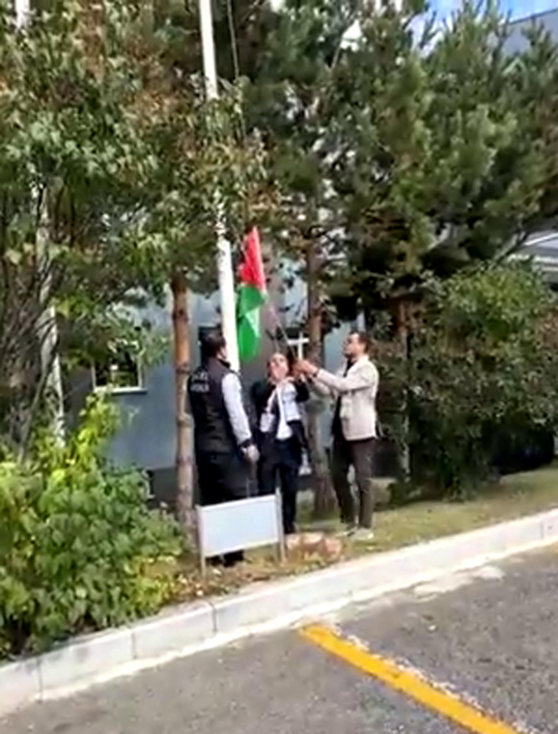 Atatürk Üniversitesi Filistin Bayrağı