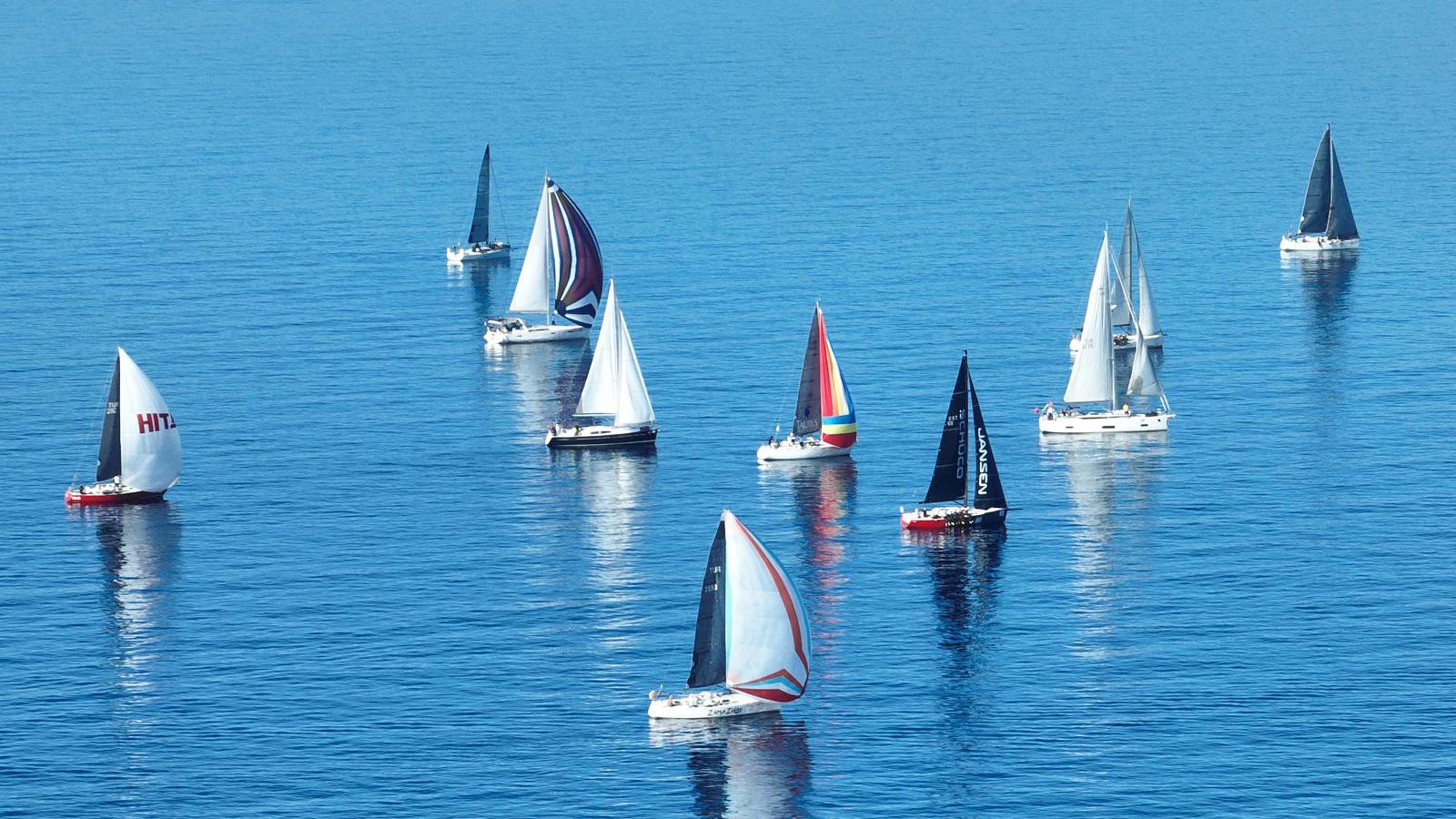 İzmir körfezi yat yarışı