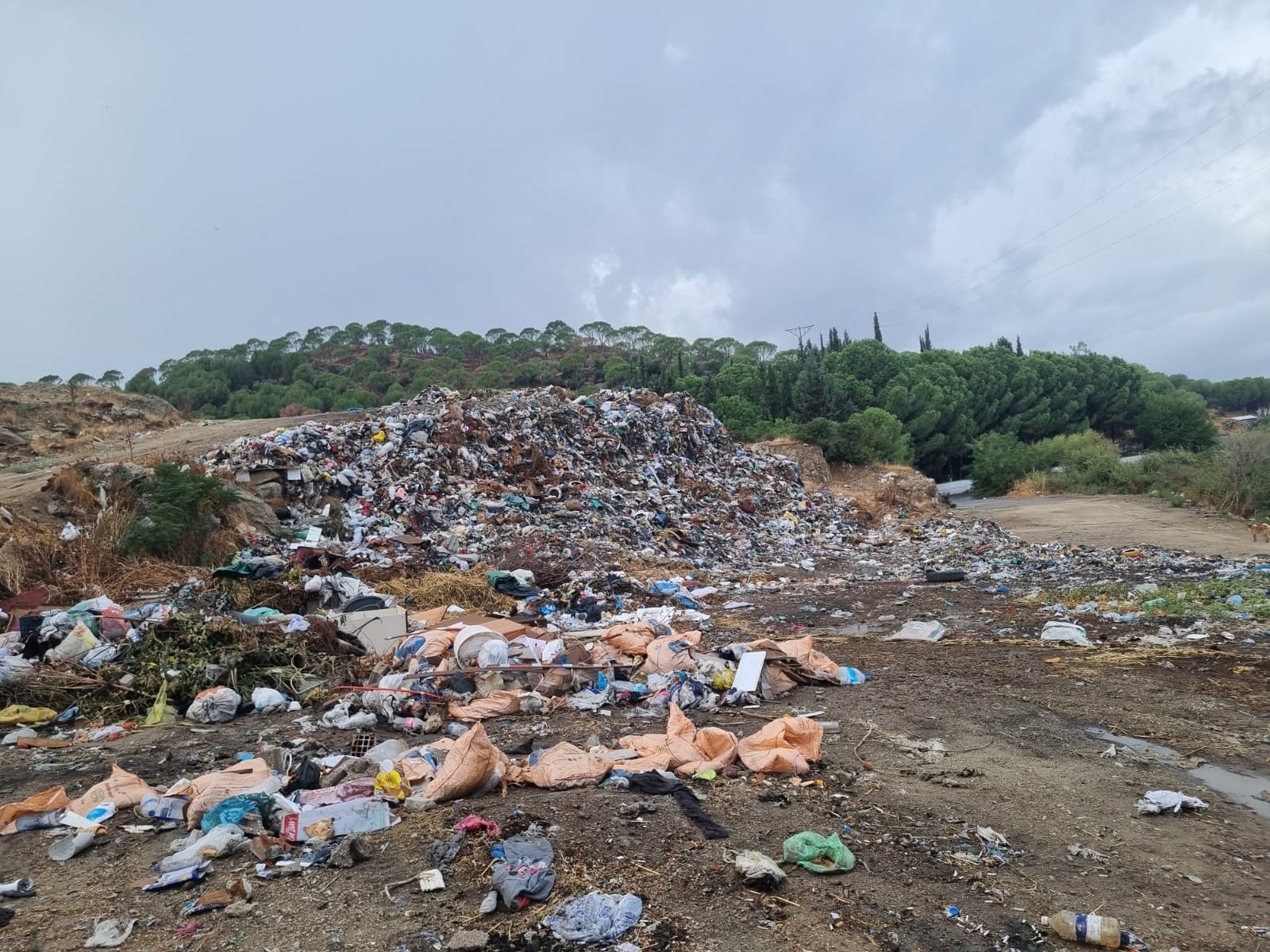 Koçarlı Belediyesi atık bertaraf alanı