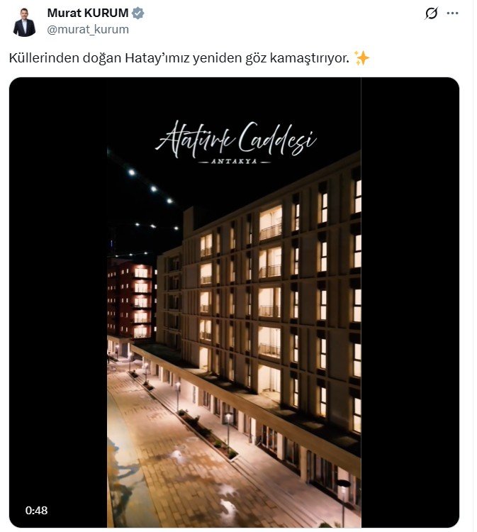 Hatay altyapı çalışmaları