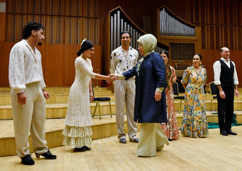 Emine Erdoğan Gazze yardım etkinliği