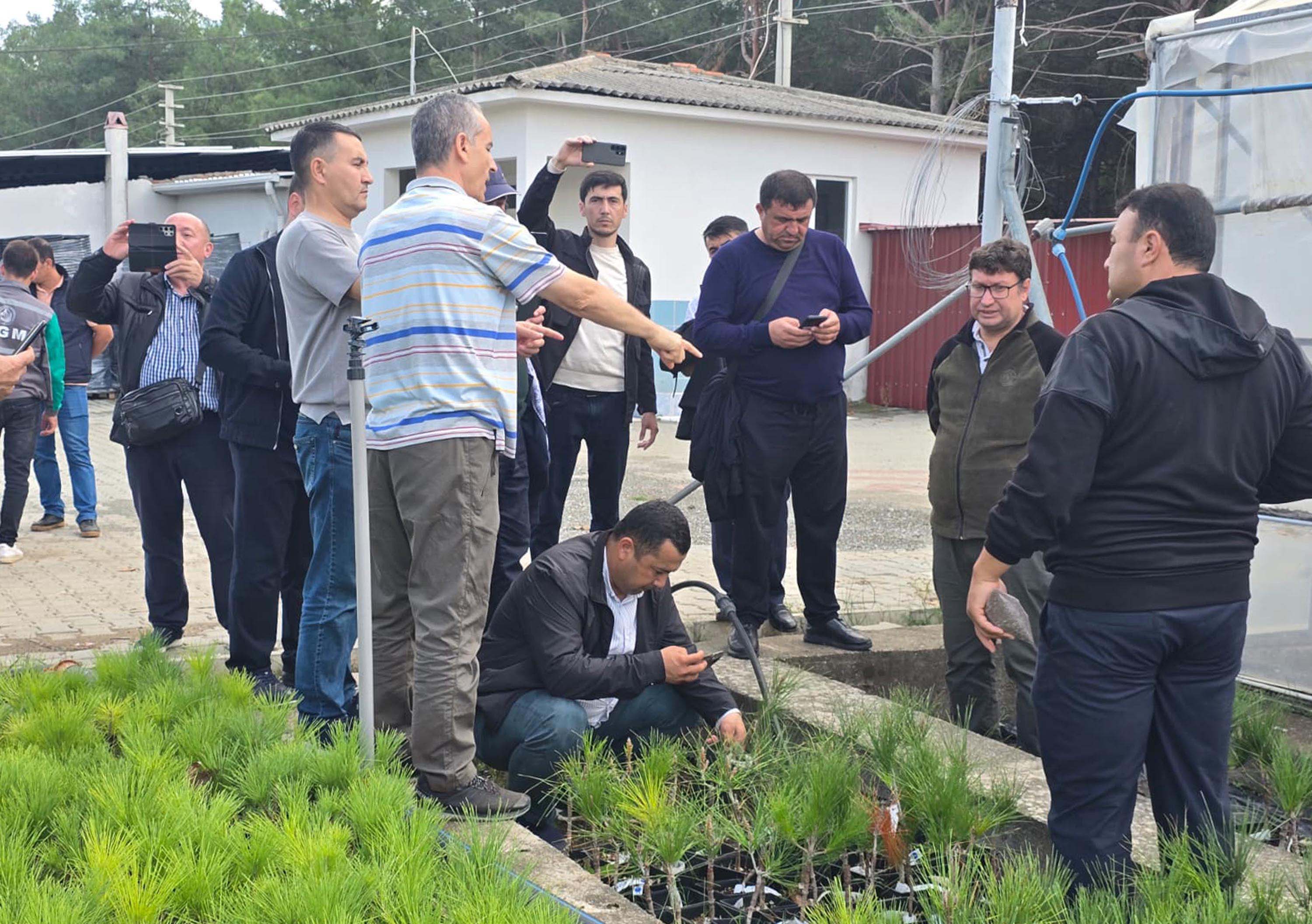 Özbekistan Ormancılık Heyeti Muğla