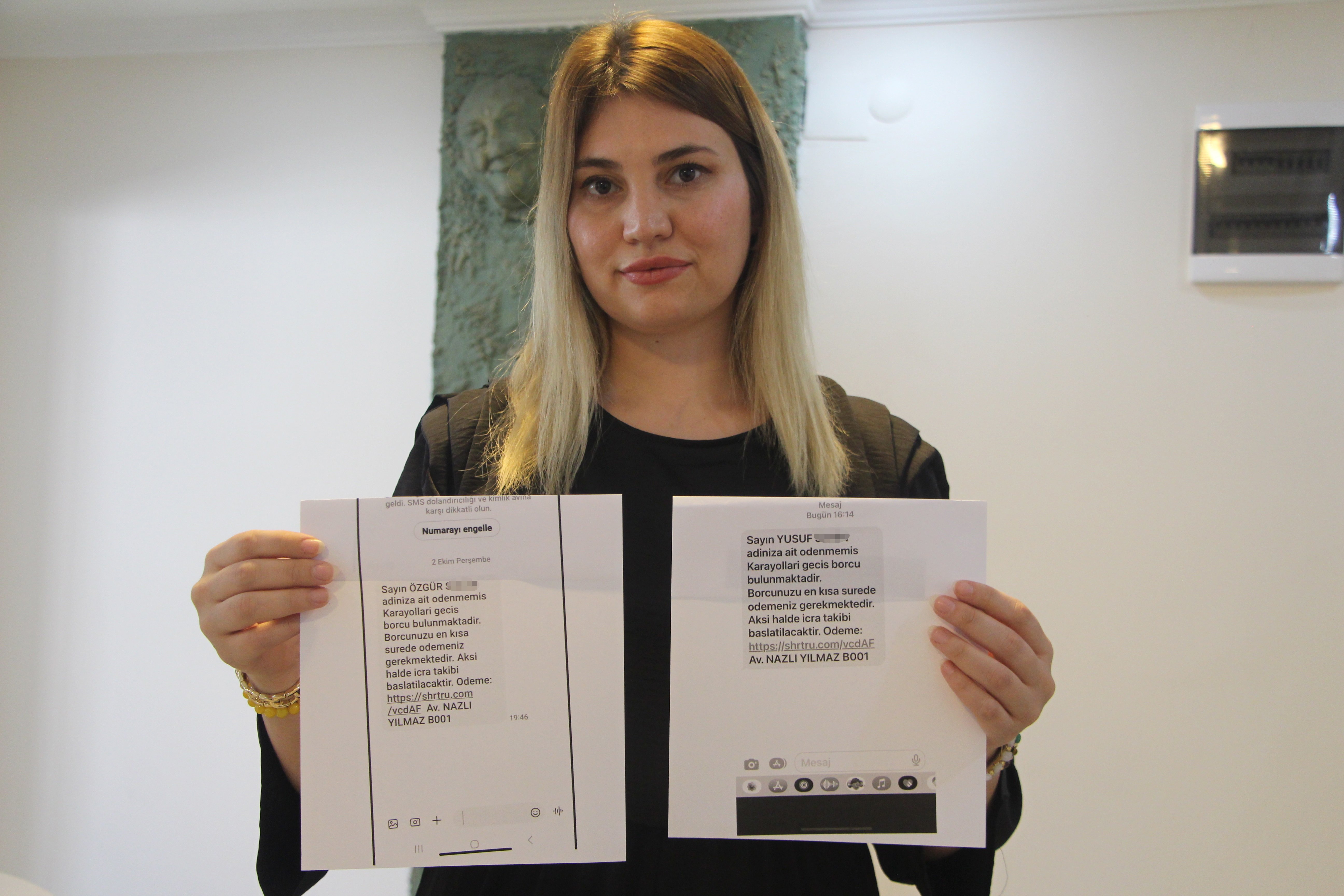 Avukat Nazlı Yılmaz dolandırıcılık girişimi