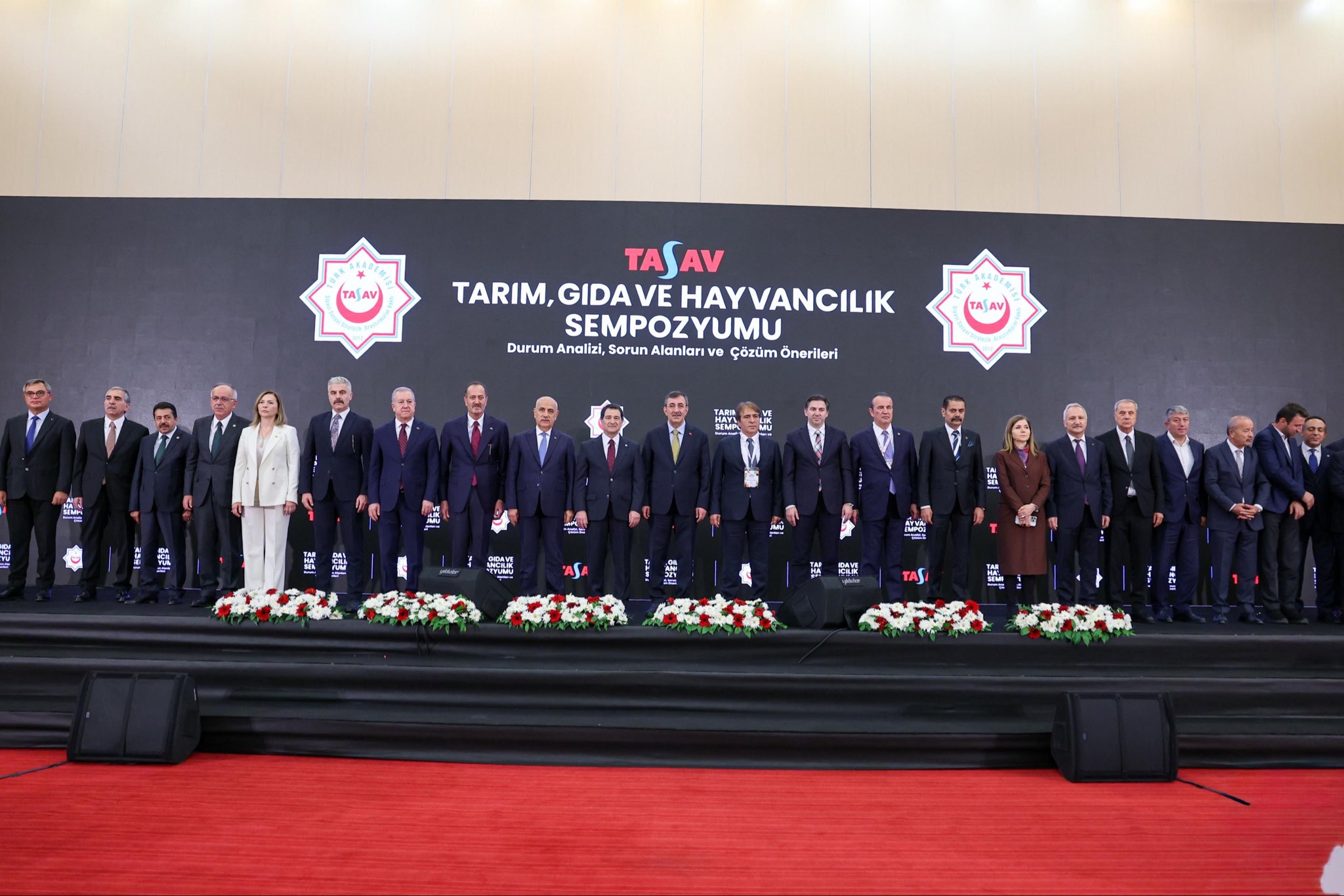 Tarım sempozyumu katılımcıları
