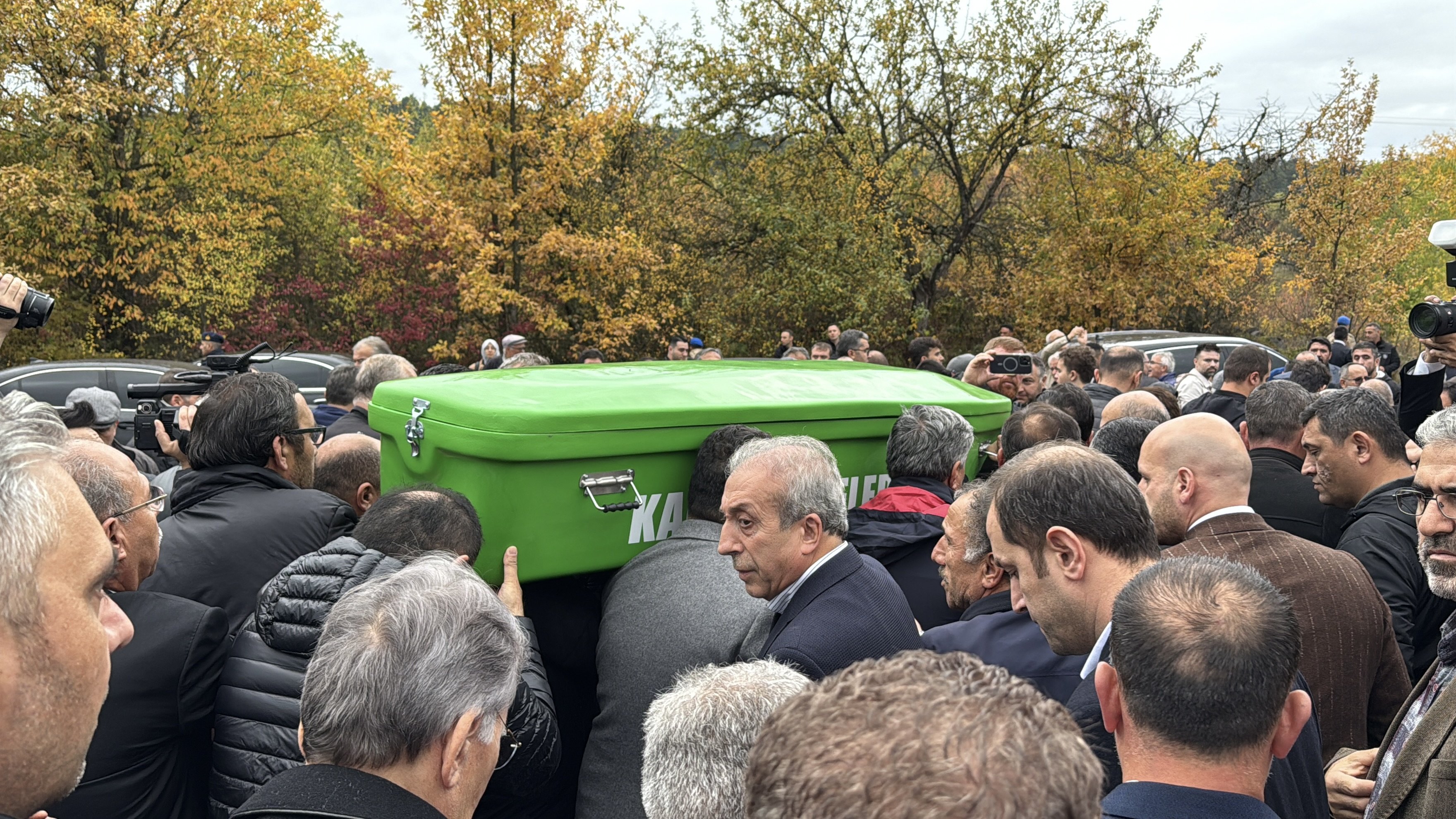 Abdullah Şahin cenazesi
