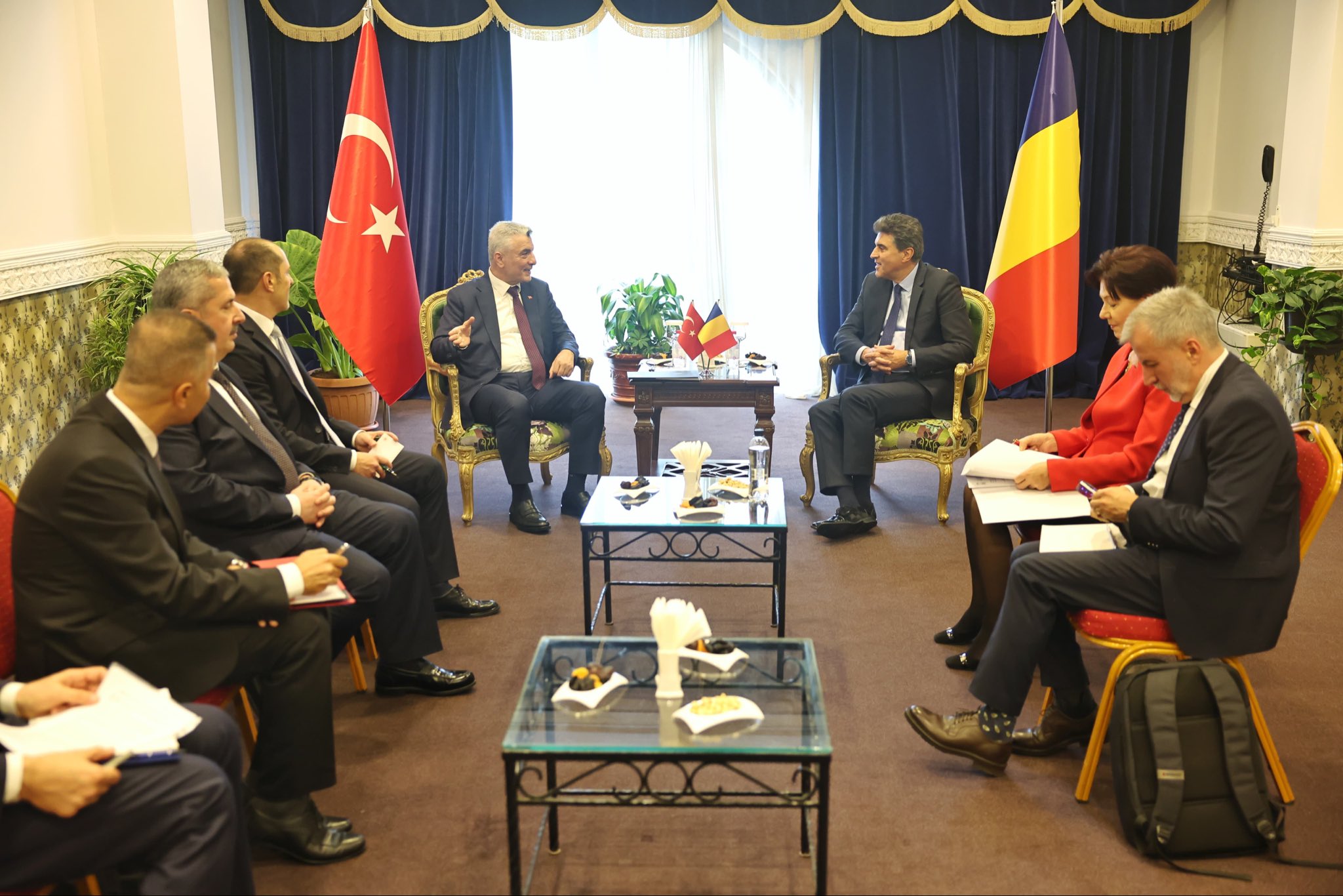 Ticaret Bakanı Ömer Bolat Romanya görüşmesi