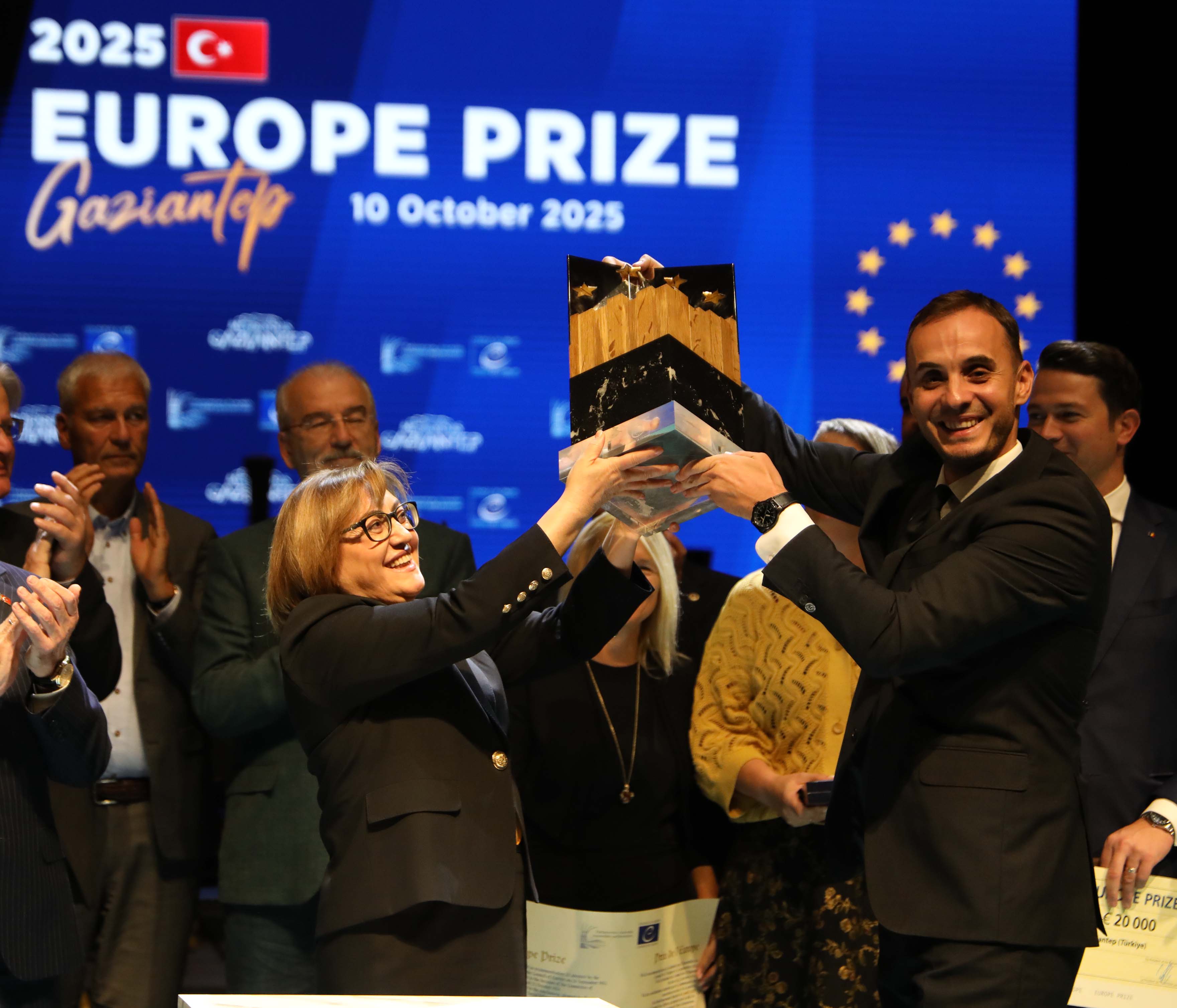 Gaziantep Avrupa Ödülü Töreni Katılımcıları