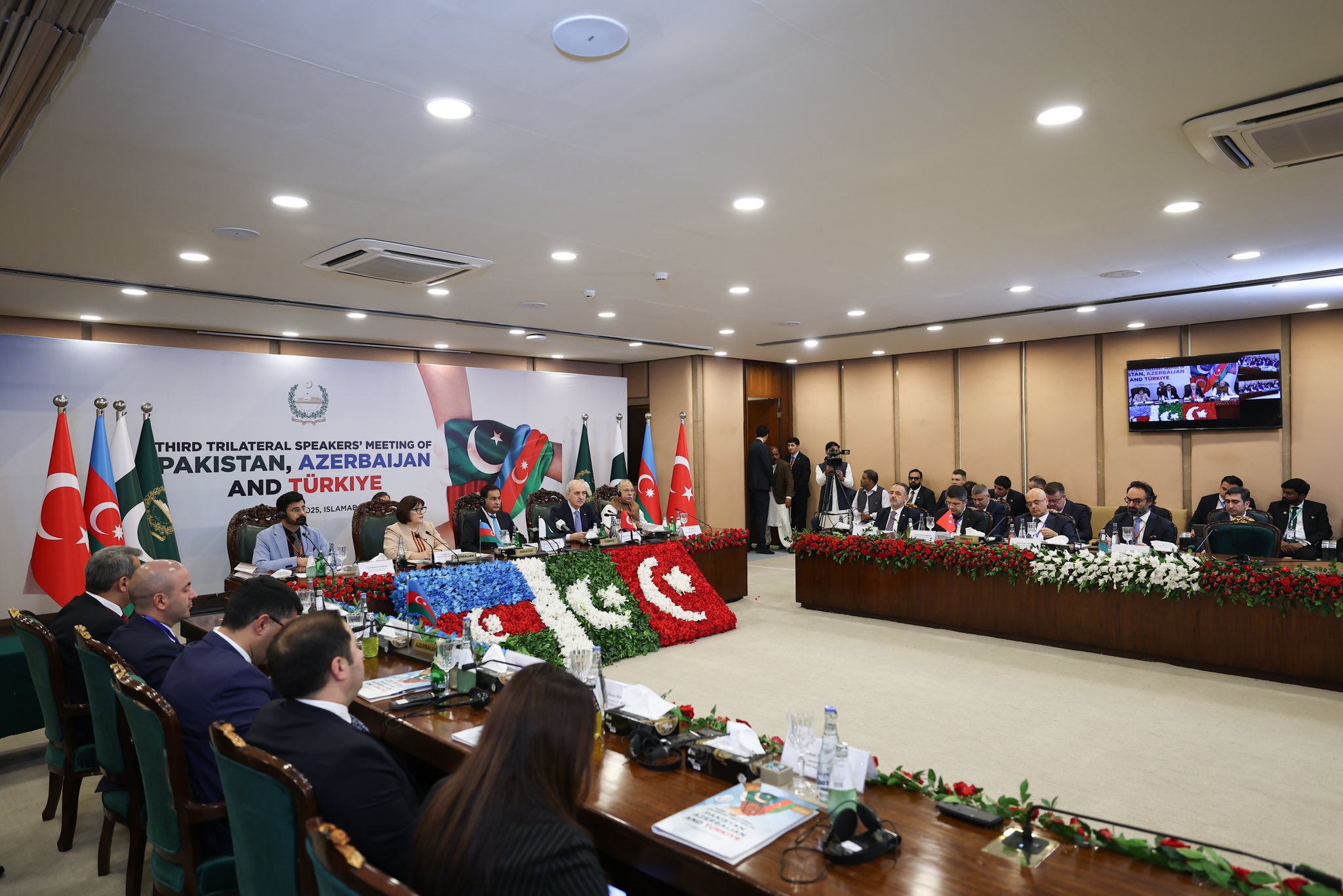 Azerbaycan Pakistan Türkiye Parlamento Başkanları