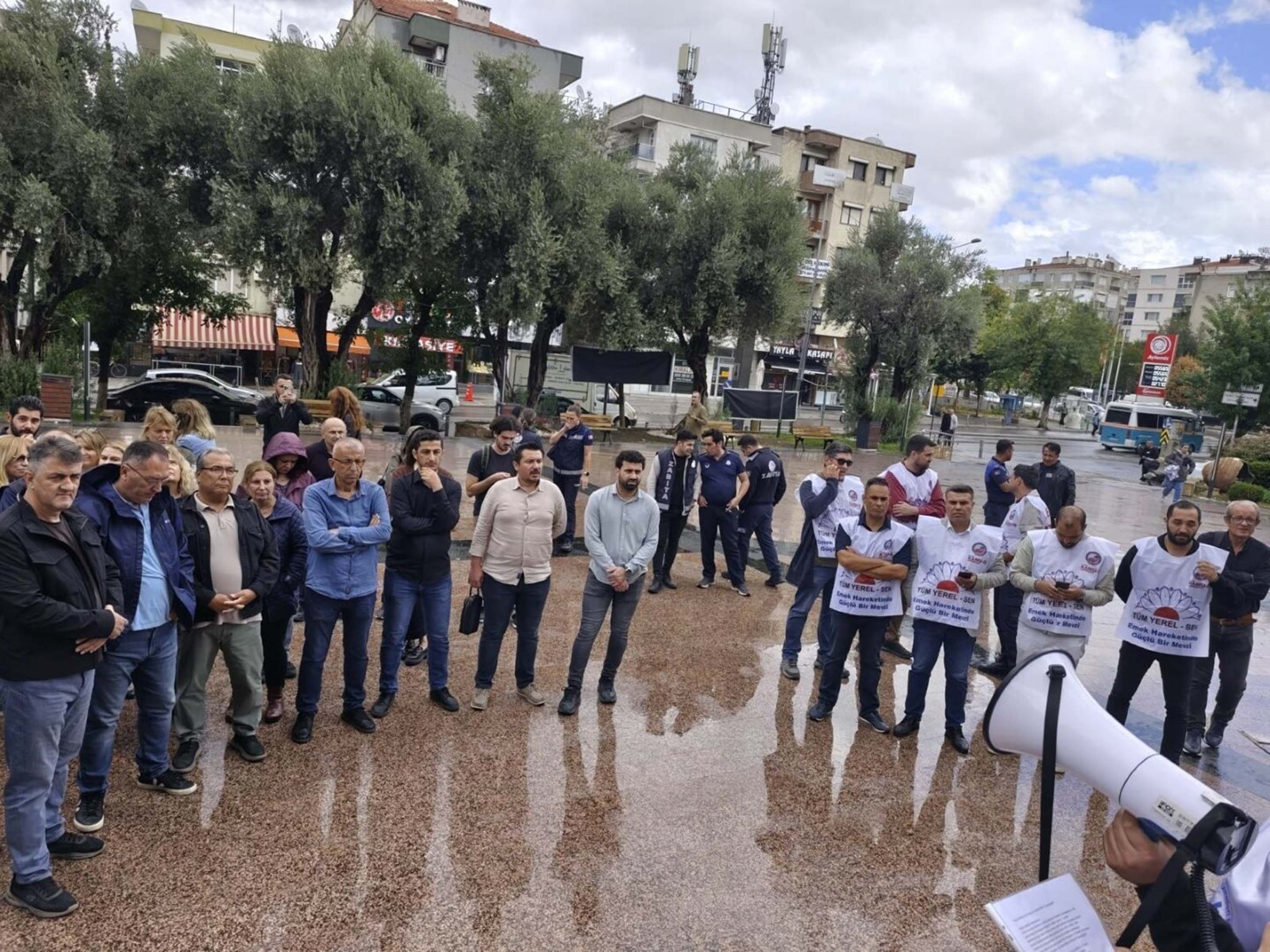 Buca Belediyesi Tüm Bel-Sen eylemi